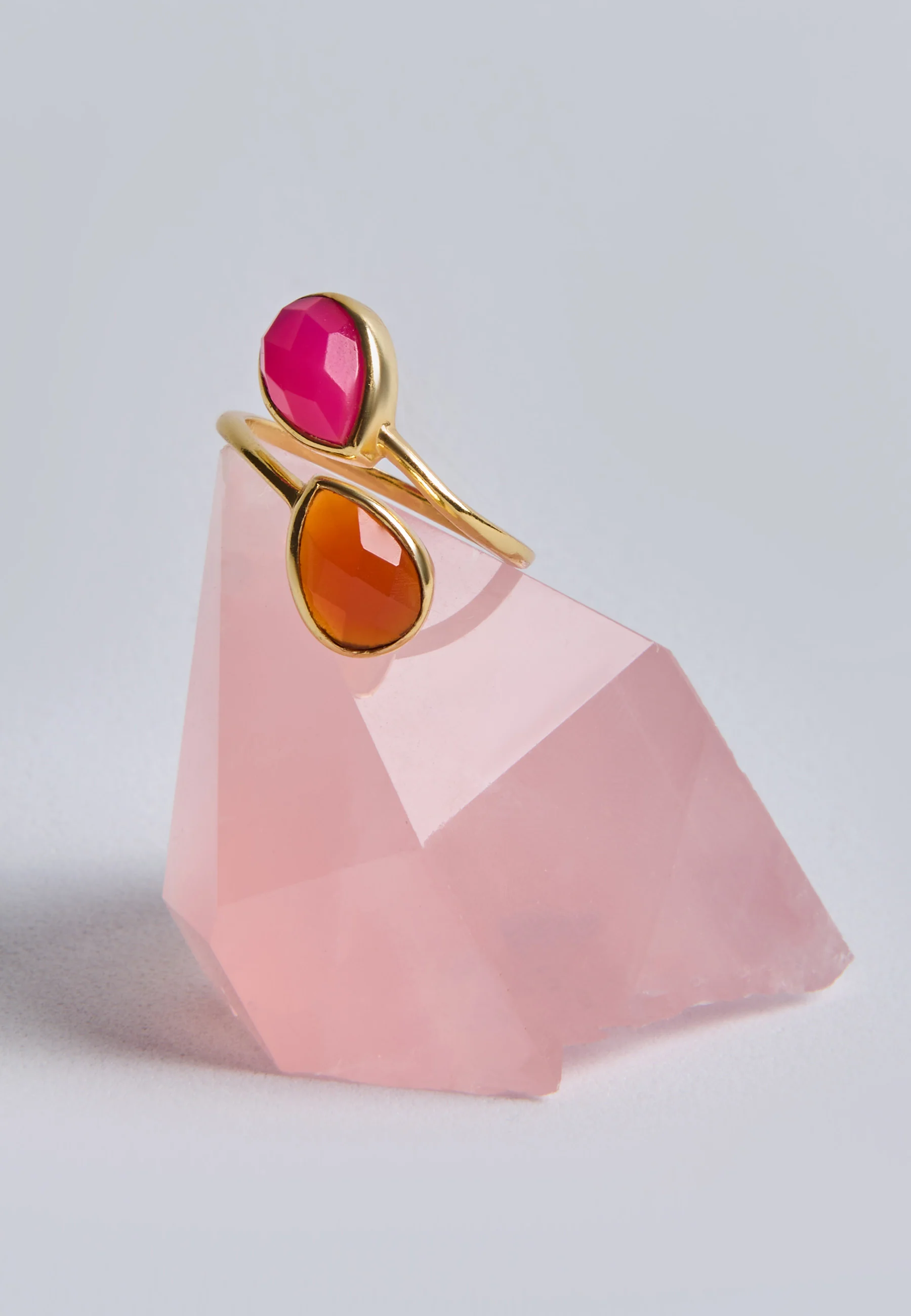 Anillo Aura Rosa, Naranja - Image 4