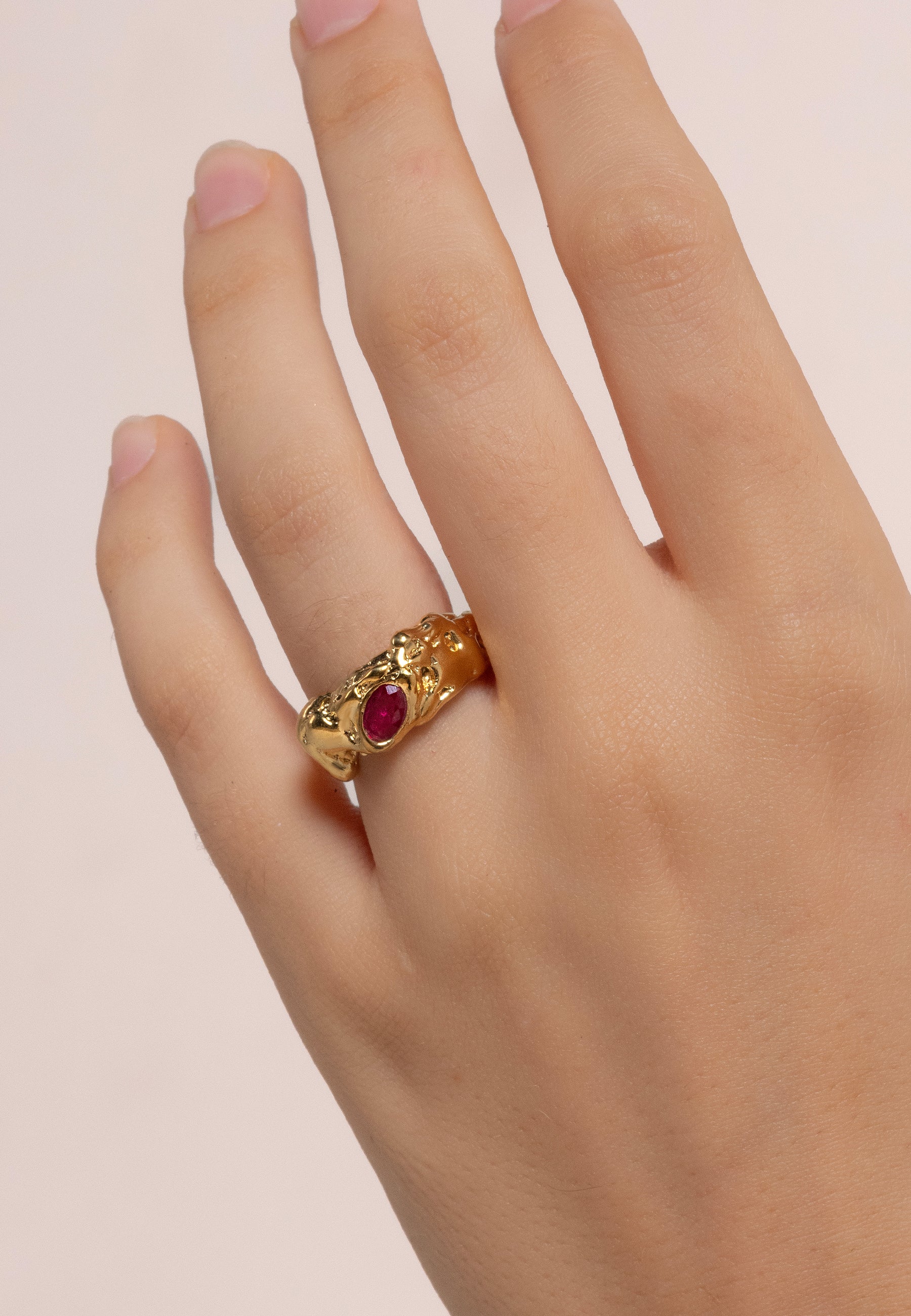 Anillo Judy Fucsia - Image 2
