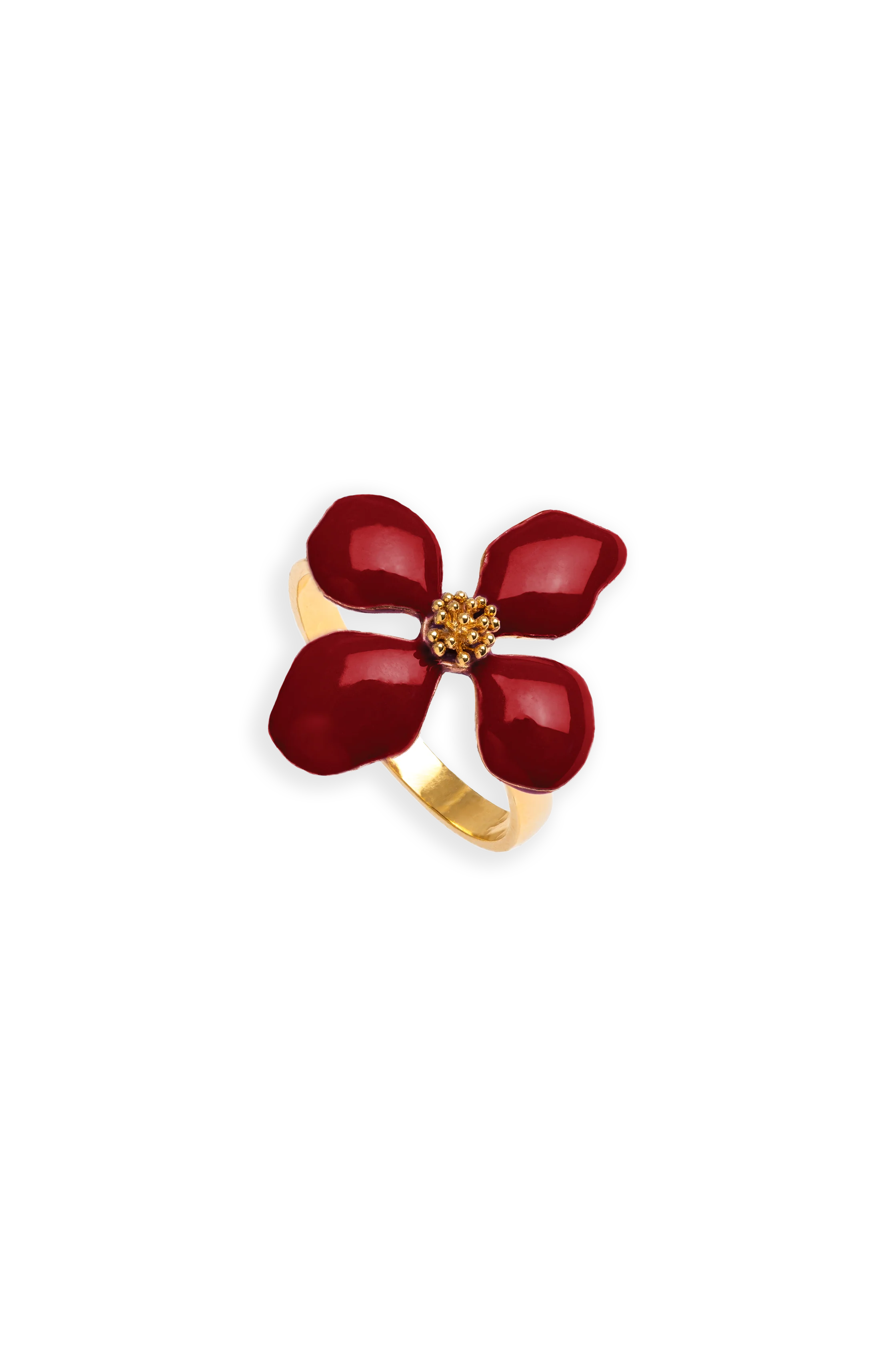 Anillo Cassia Granate