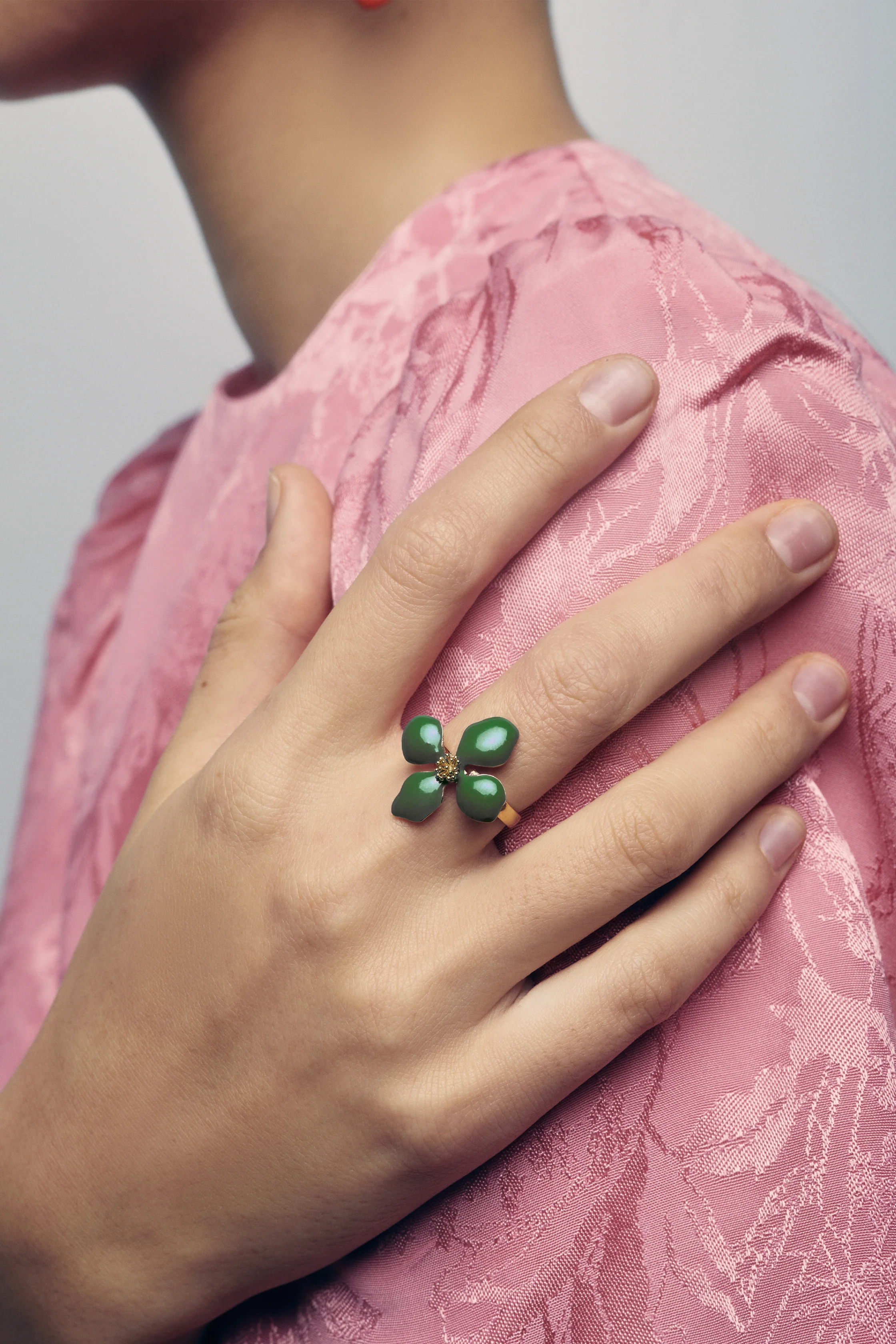 Anillo Cassia Verde - Image 2