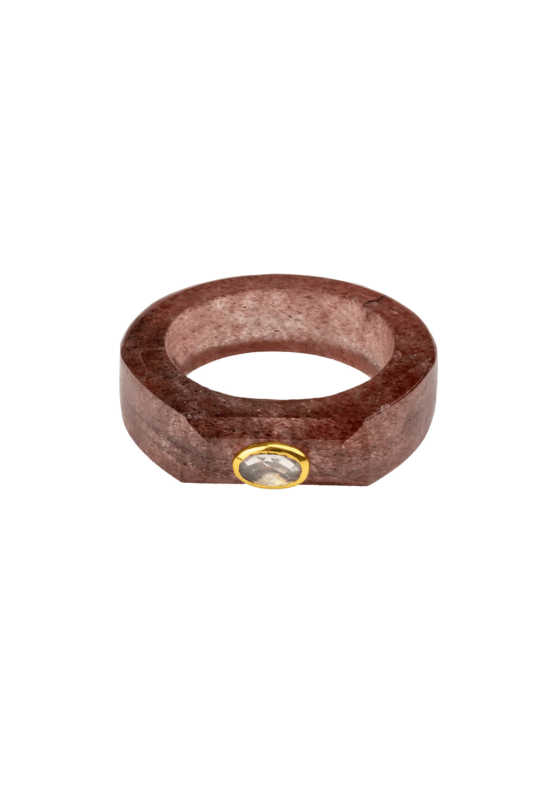 Anillo Cuarzo Fresa Mora - Image 3
