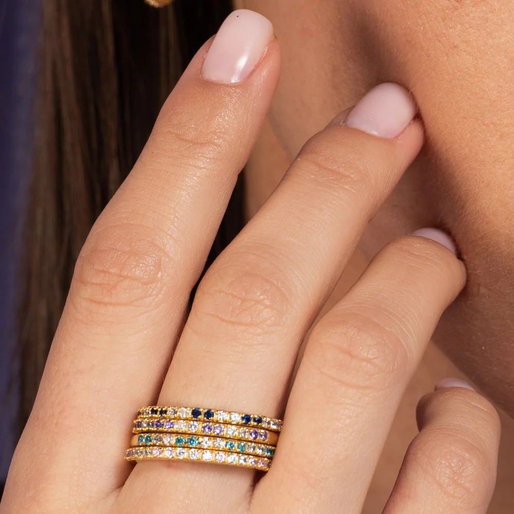 Anillo Diya Aguamarina - Image 3