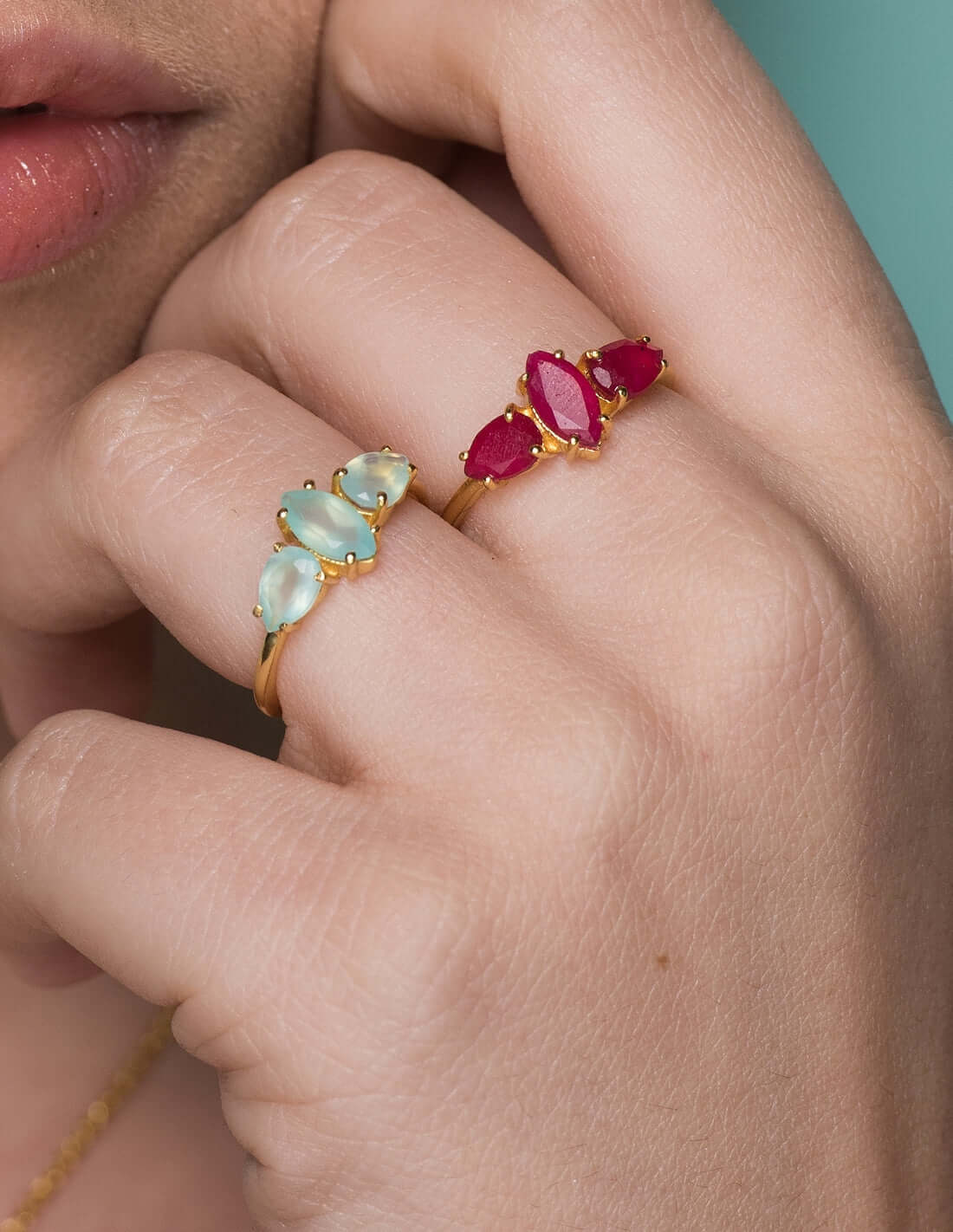 Anillo Kasia Aguamarina - Image 3