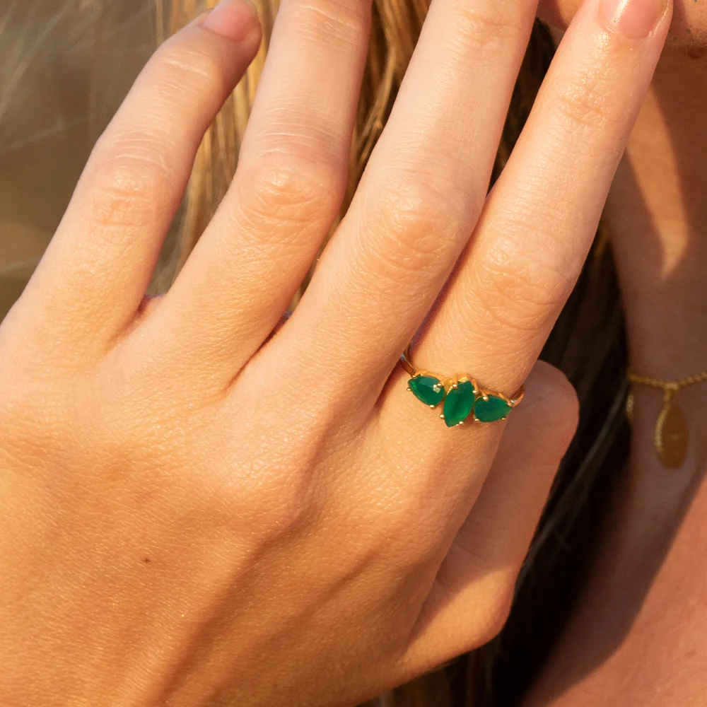 Anillo Kasia Verde - Image 3