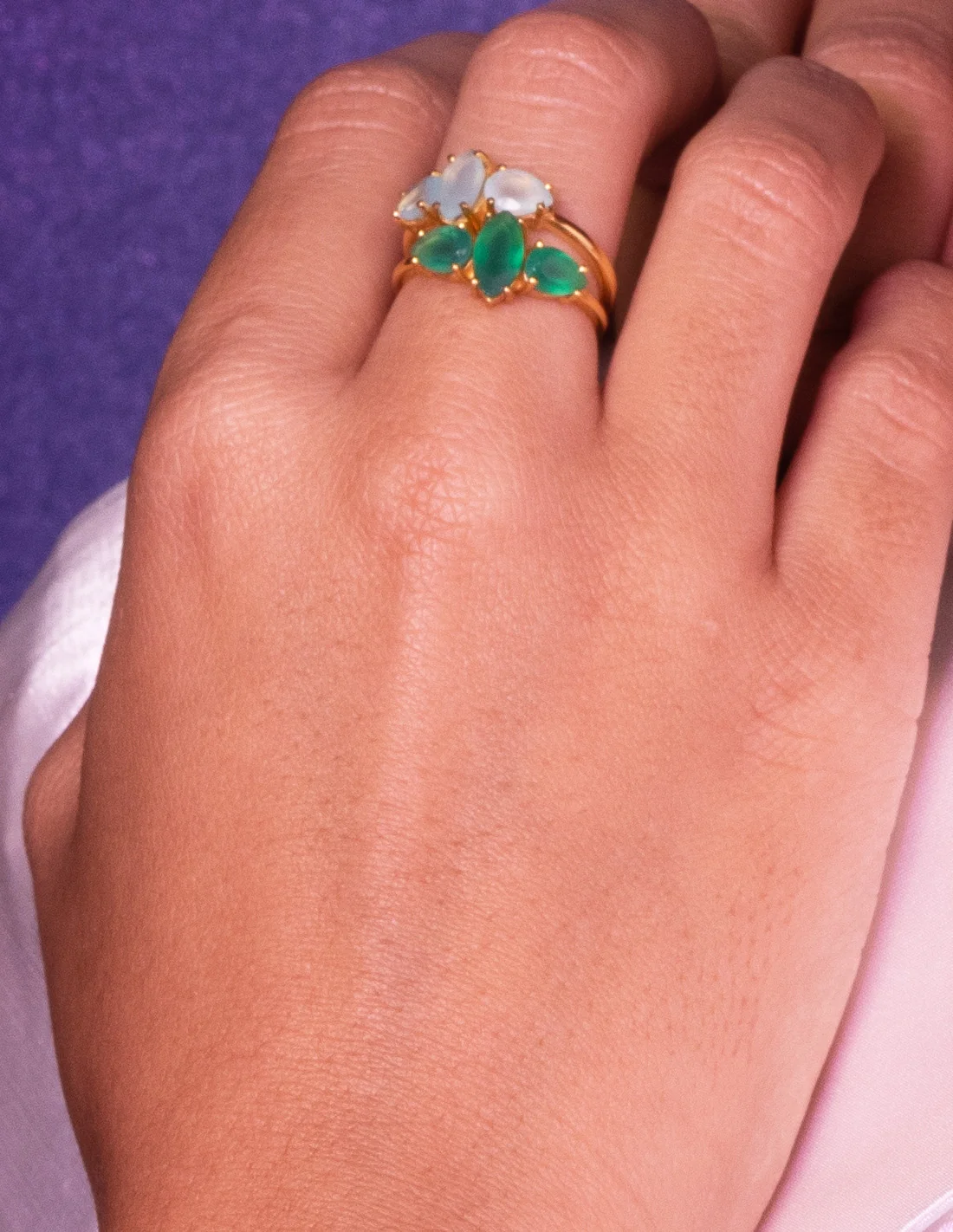 Anillo Kasia Verde - Image 4