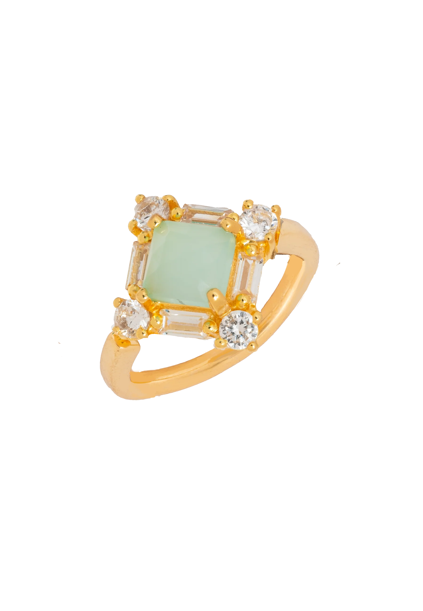 Anillo Polaris Aguamarina