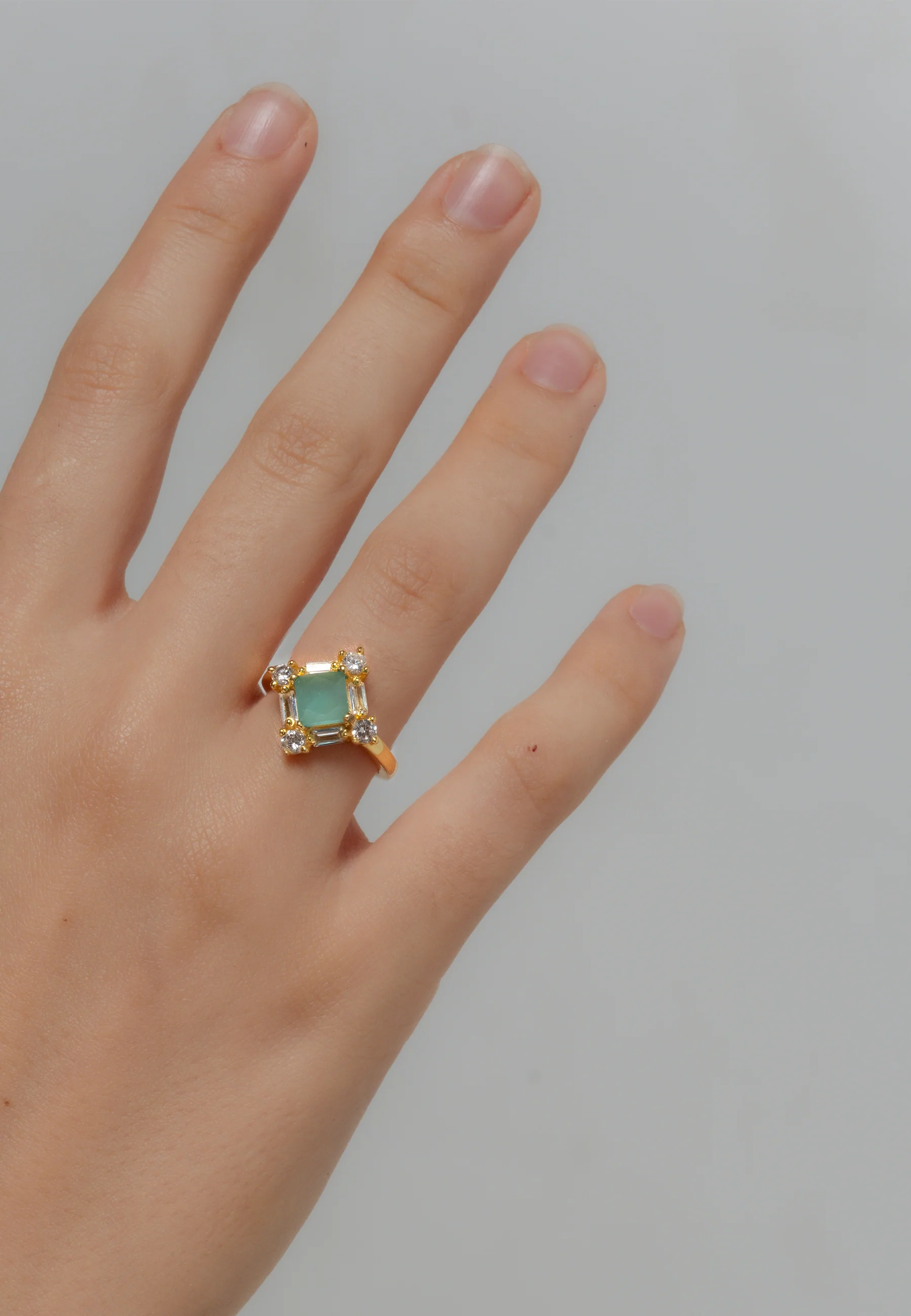 Anillo Polaris Aguamarina - Image 2