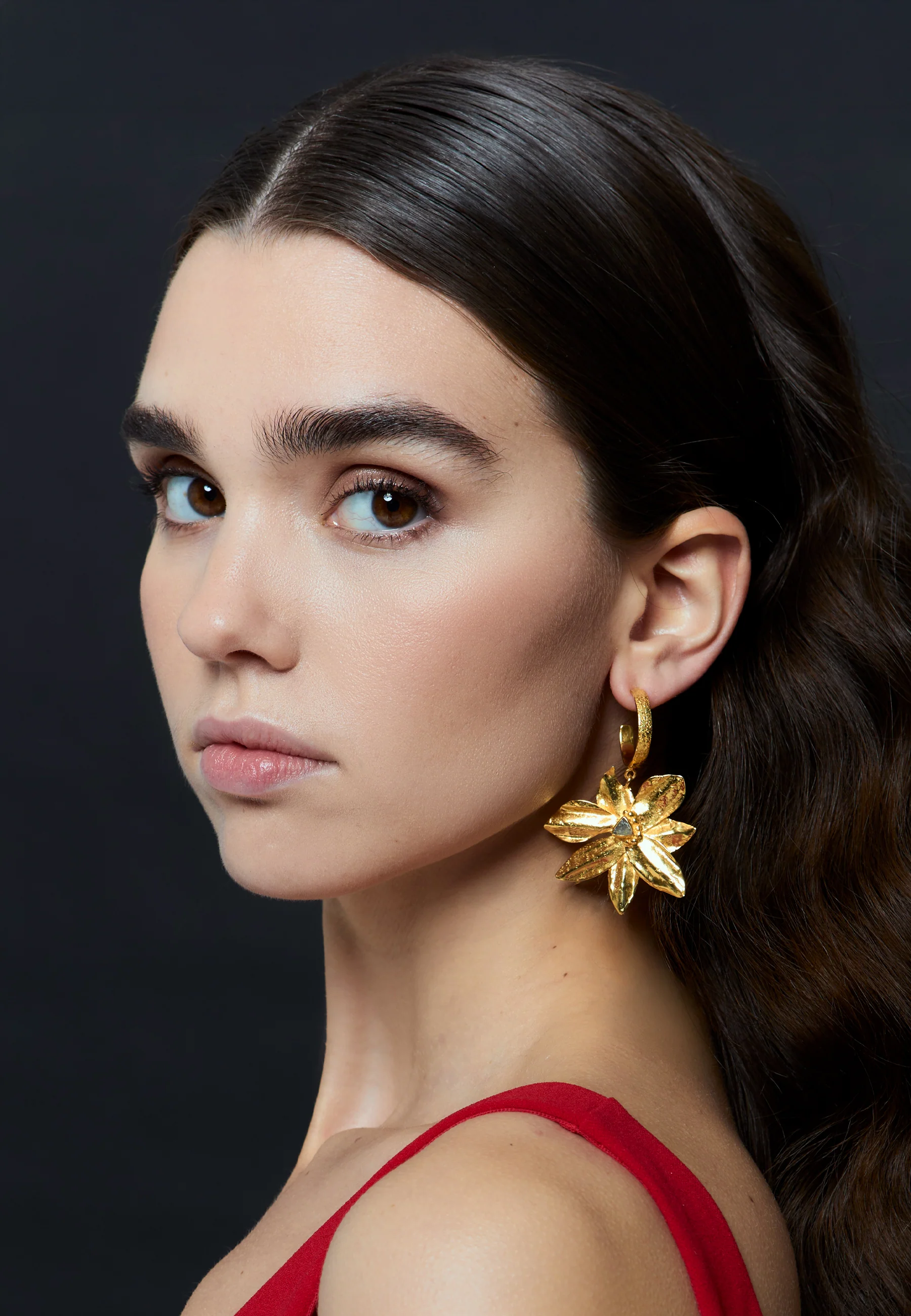 Aros Lotus Flower Dorado - Image 2