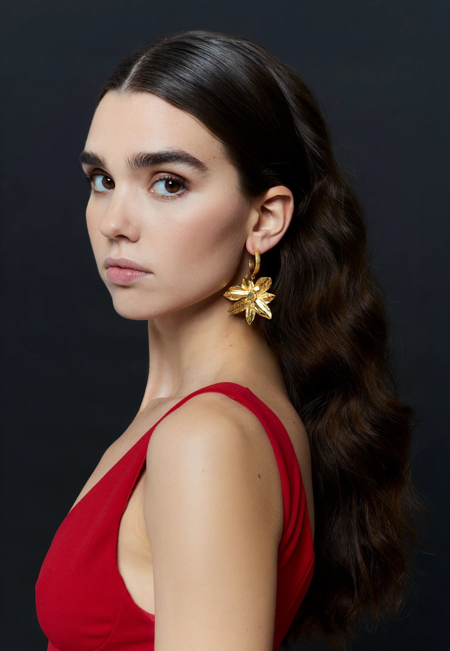 Aros Lotus Flower Dorado - Image 4