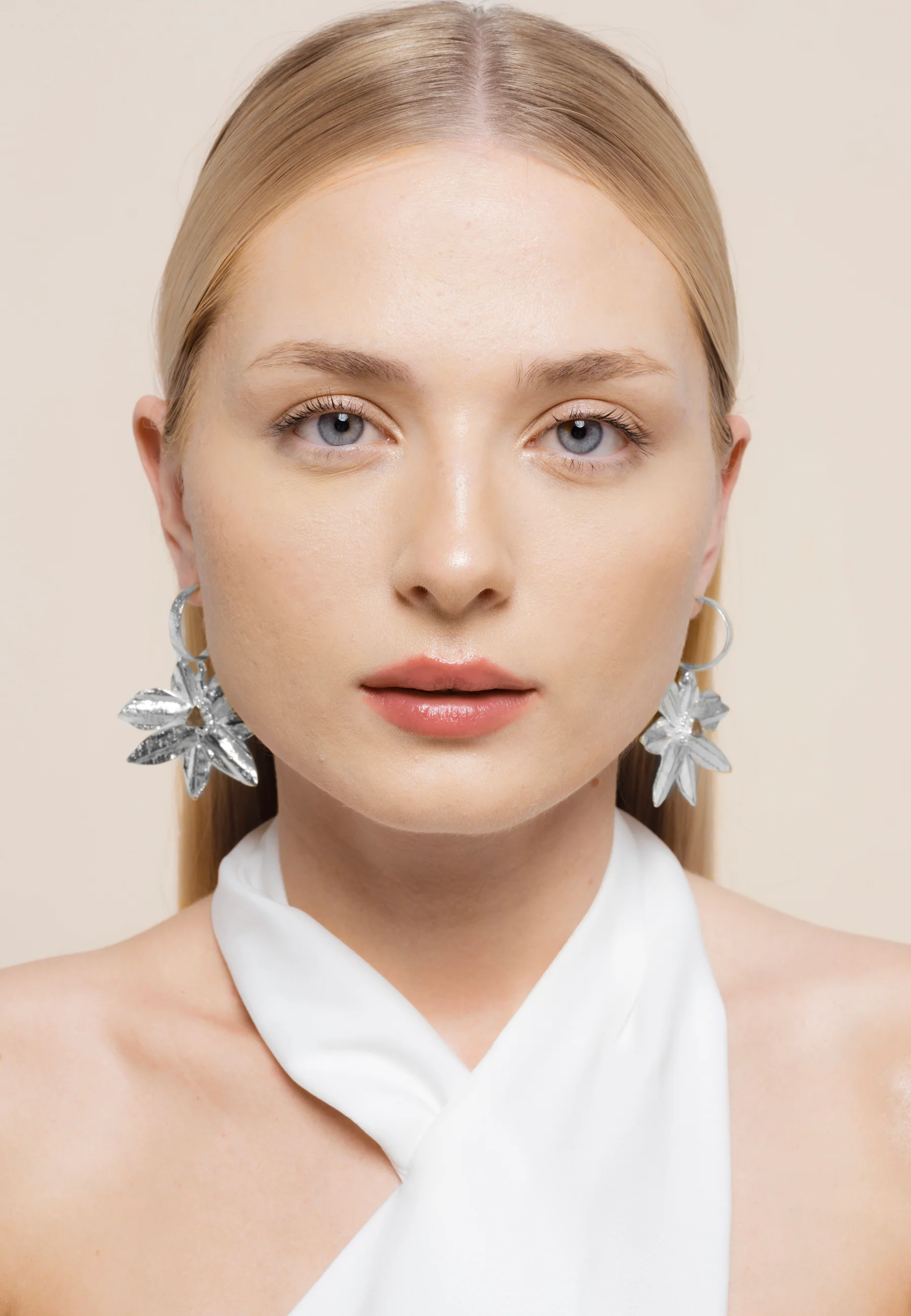 Aros Lotus Flower Plata - Image 3