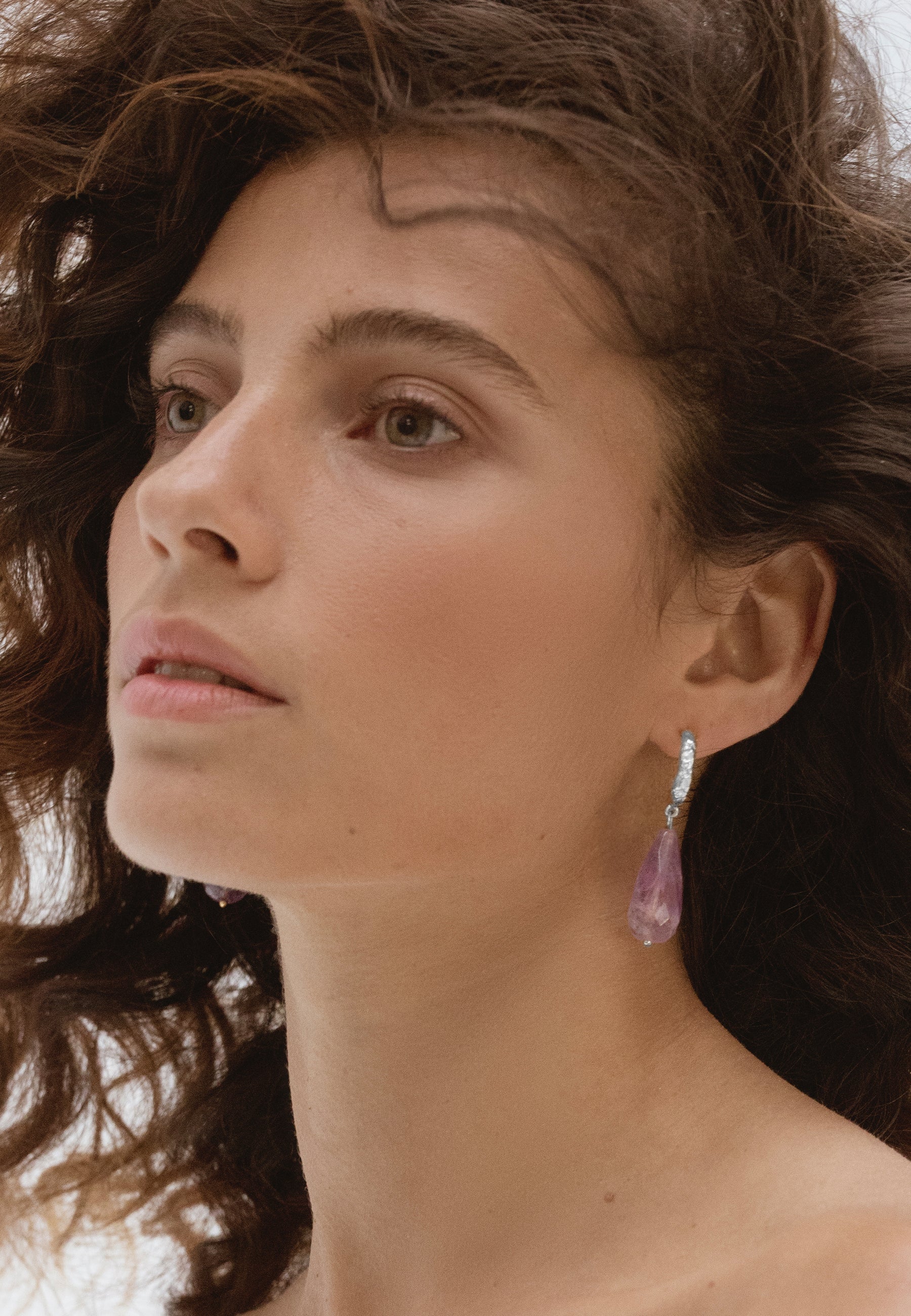 Aros Plata Salma Amatista - Image 4