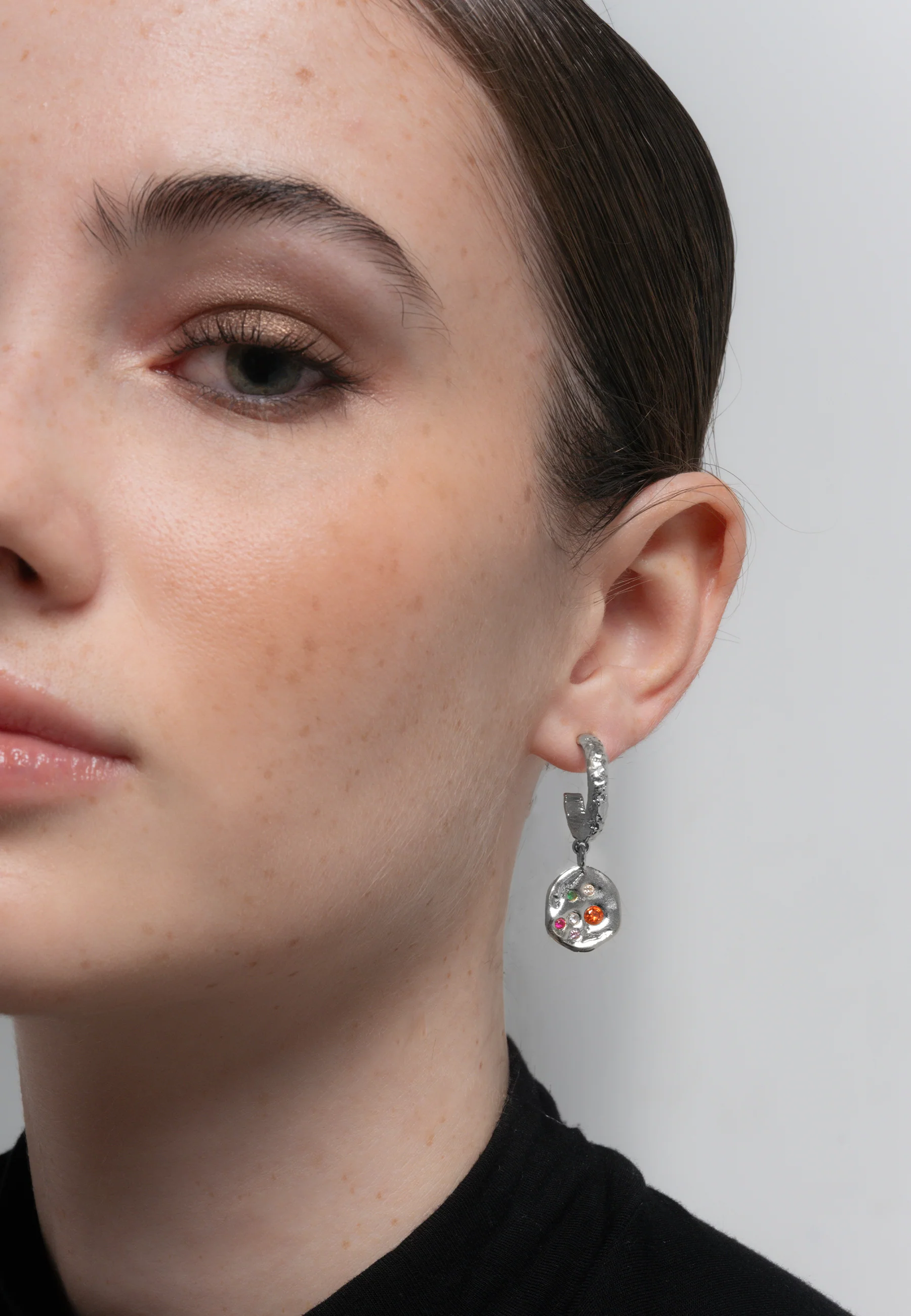 Aros Sadie Coin Plata - Image 3