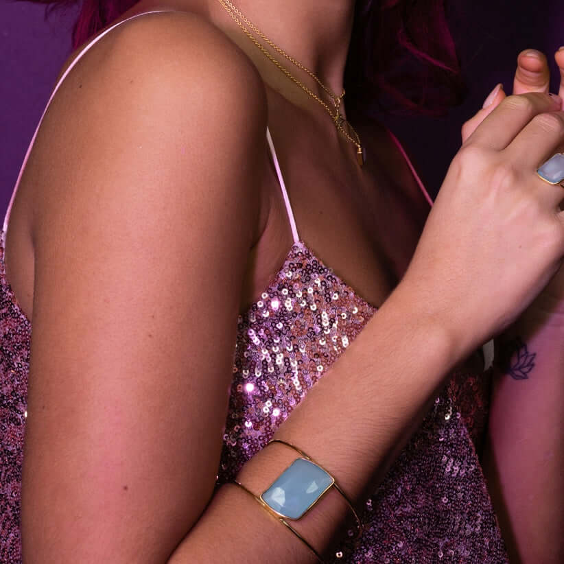 Brazalete Stardust Aguamarina - Image 4