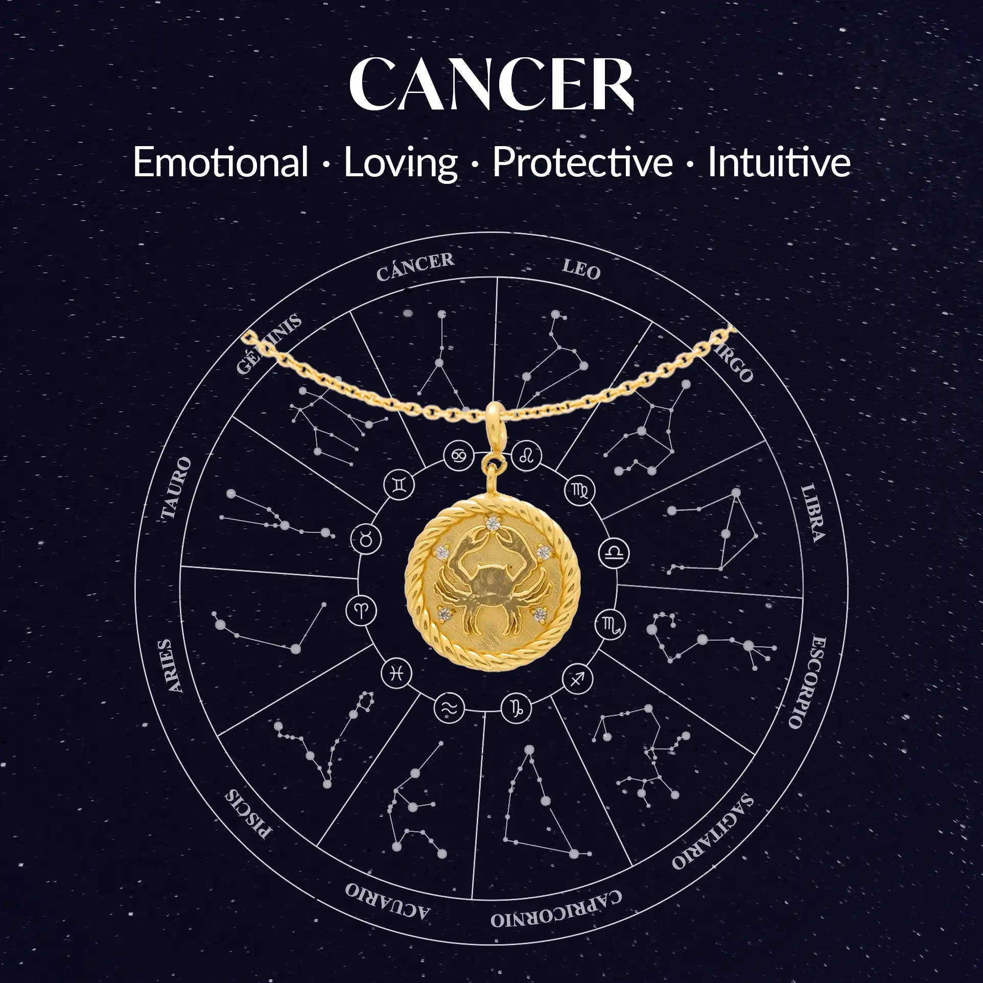 Charm Zodiaco Cáncer - Image 4