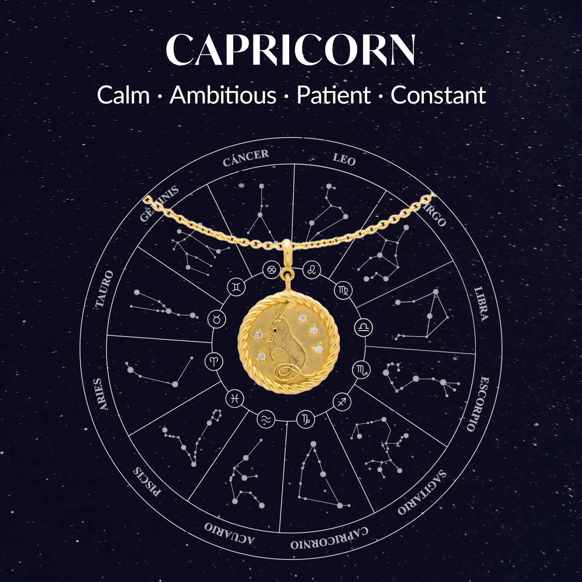 Charm Zodiaco Capricornio - Image 3