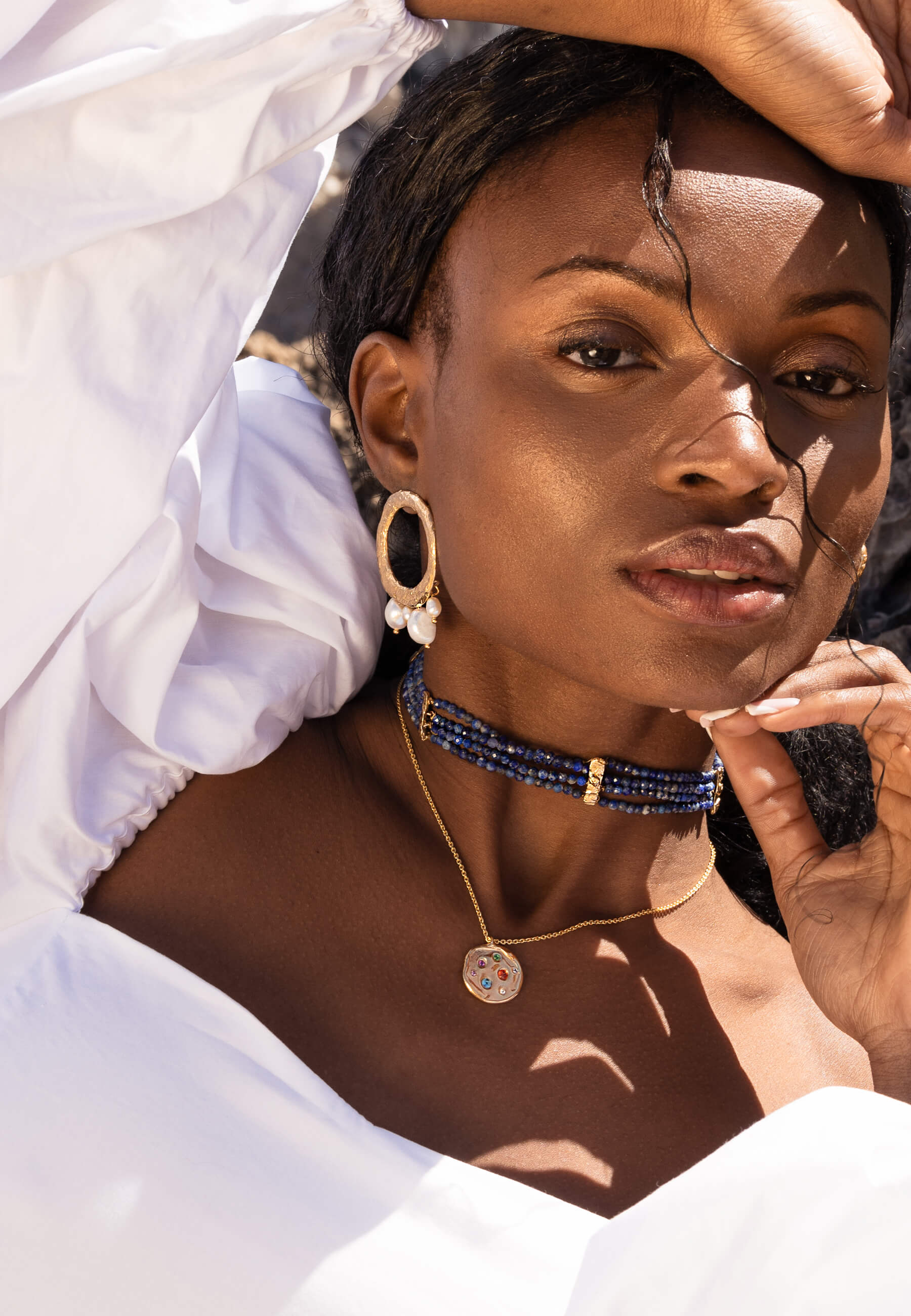 Choker Liliana Azul - Image 3