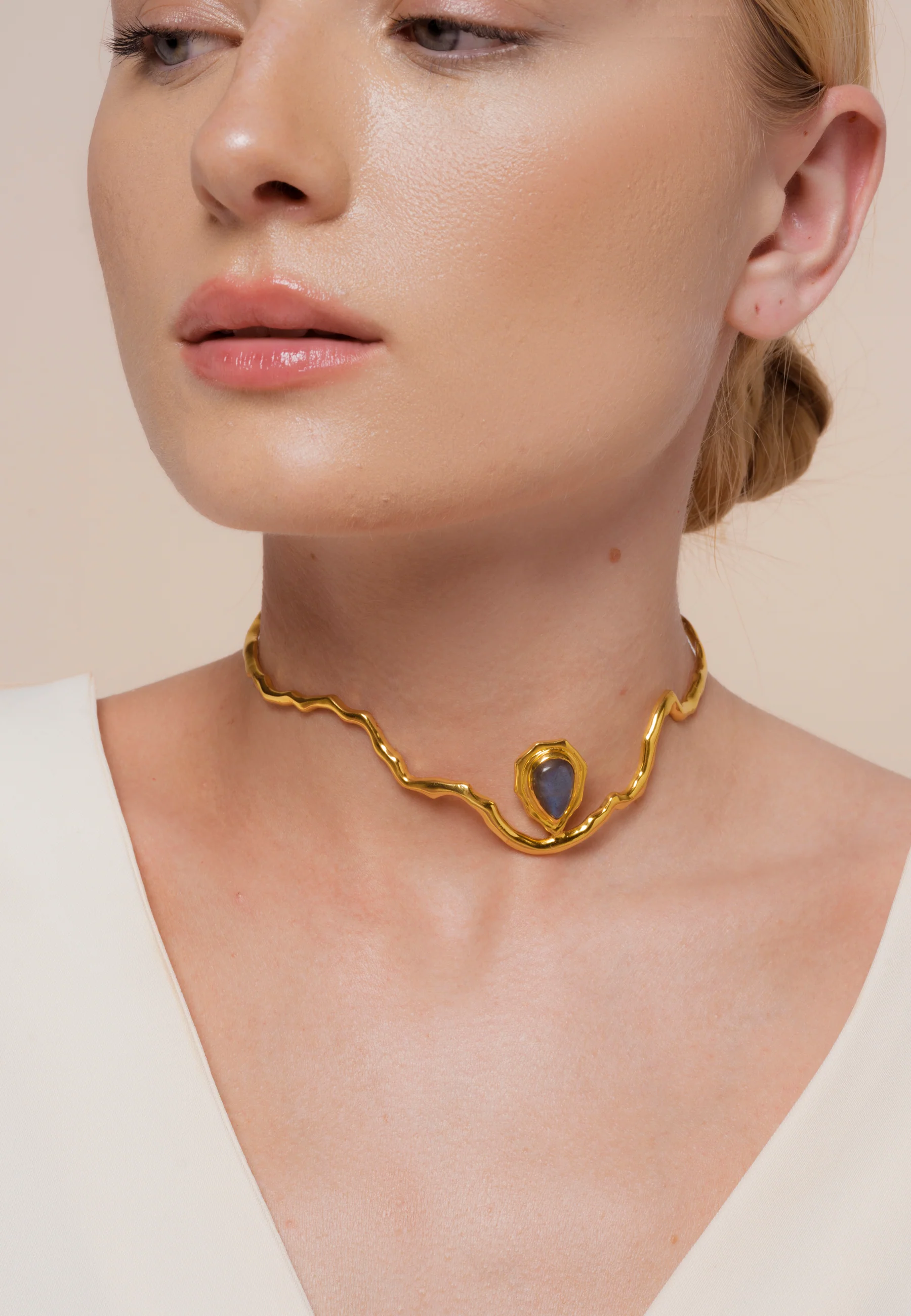 Choker Gratitude Gris - Image 7