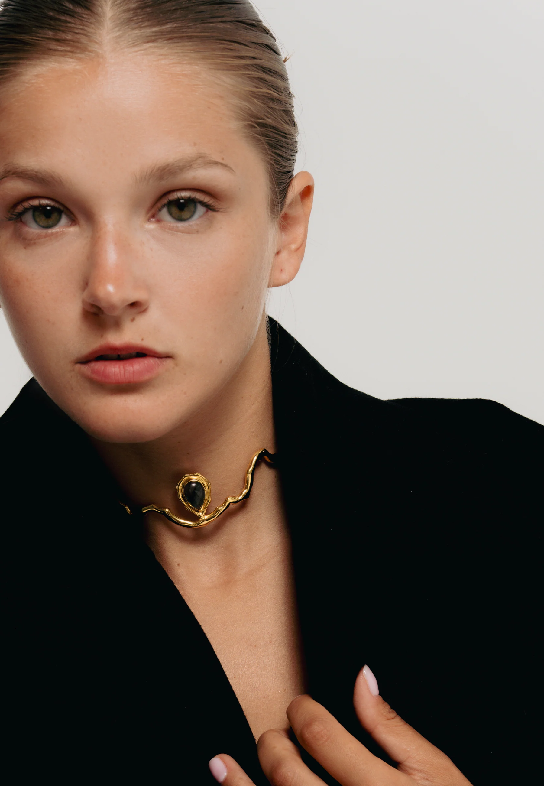 Choker Gratitude Gris - Image 8