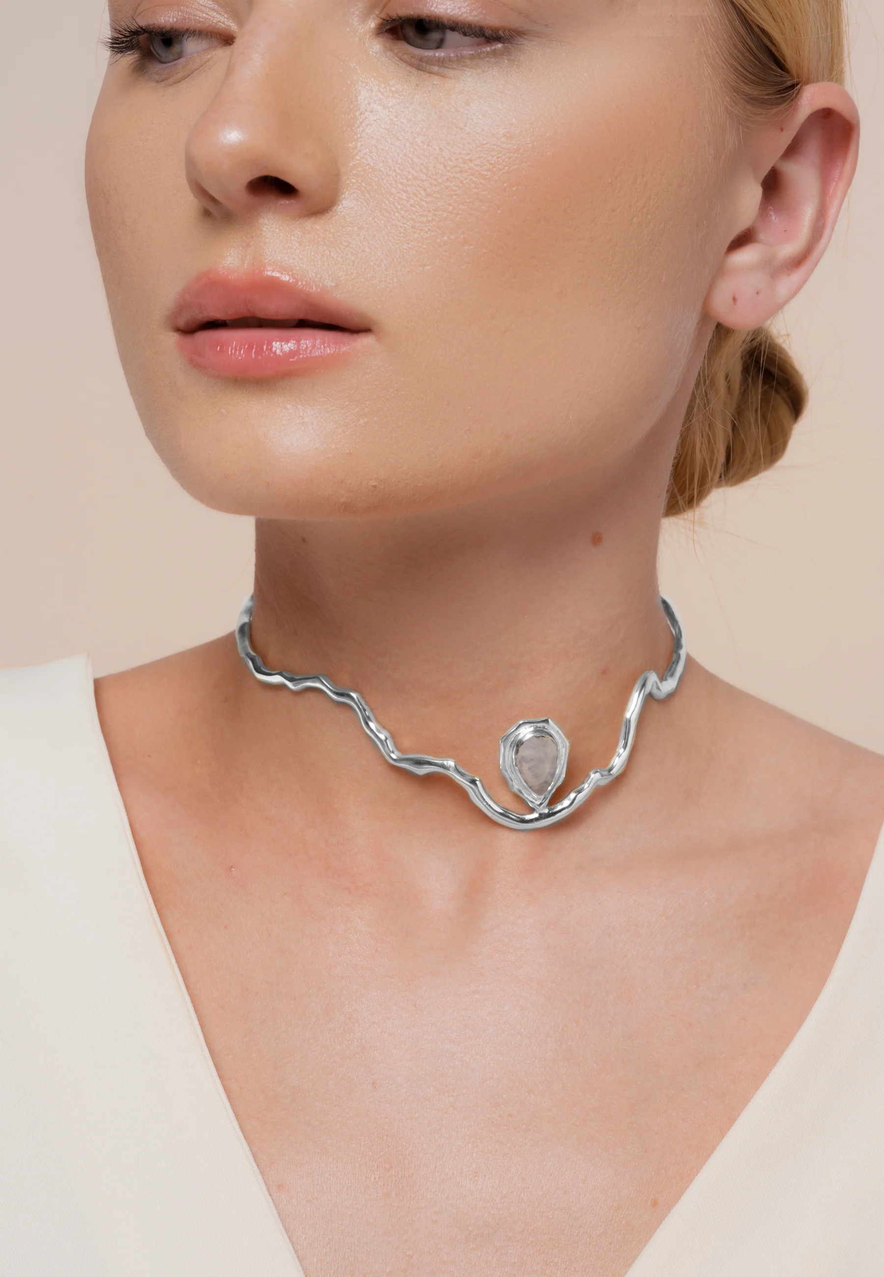 Choker Gratitude Plata - Image 2