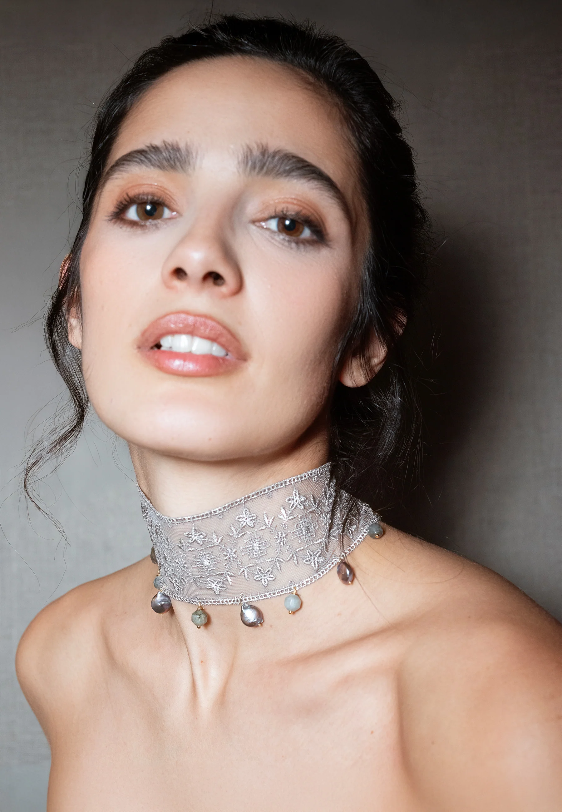 Choker Laia Plateado - Image 2