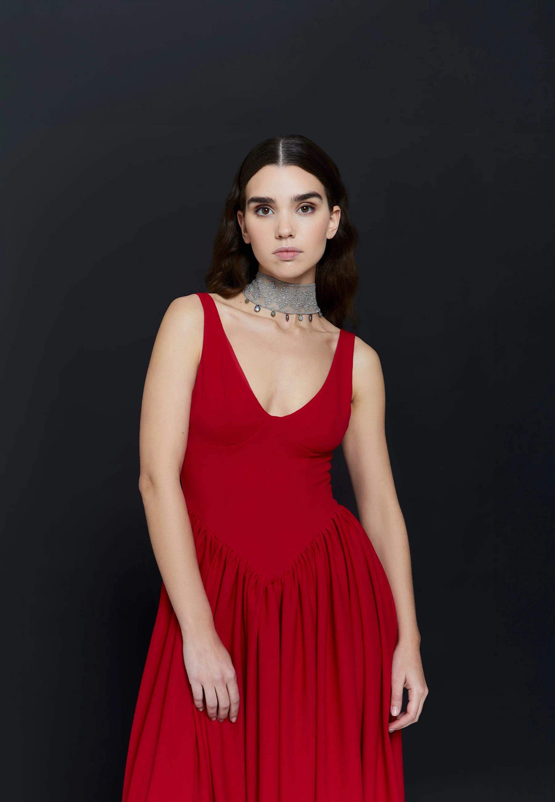 Choker Laia Plateado - Image 3