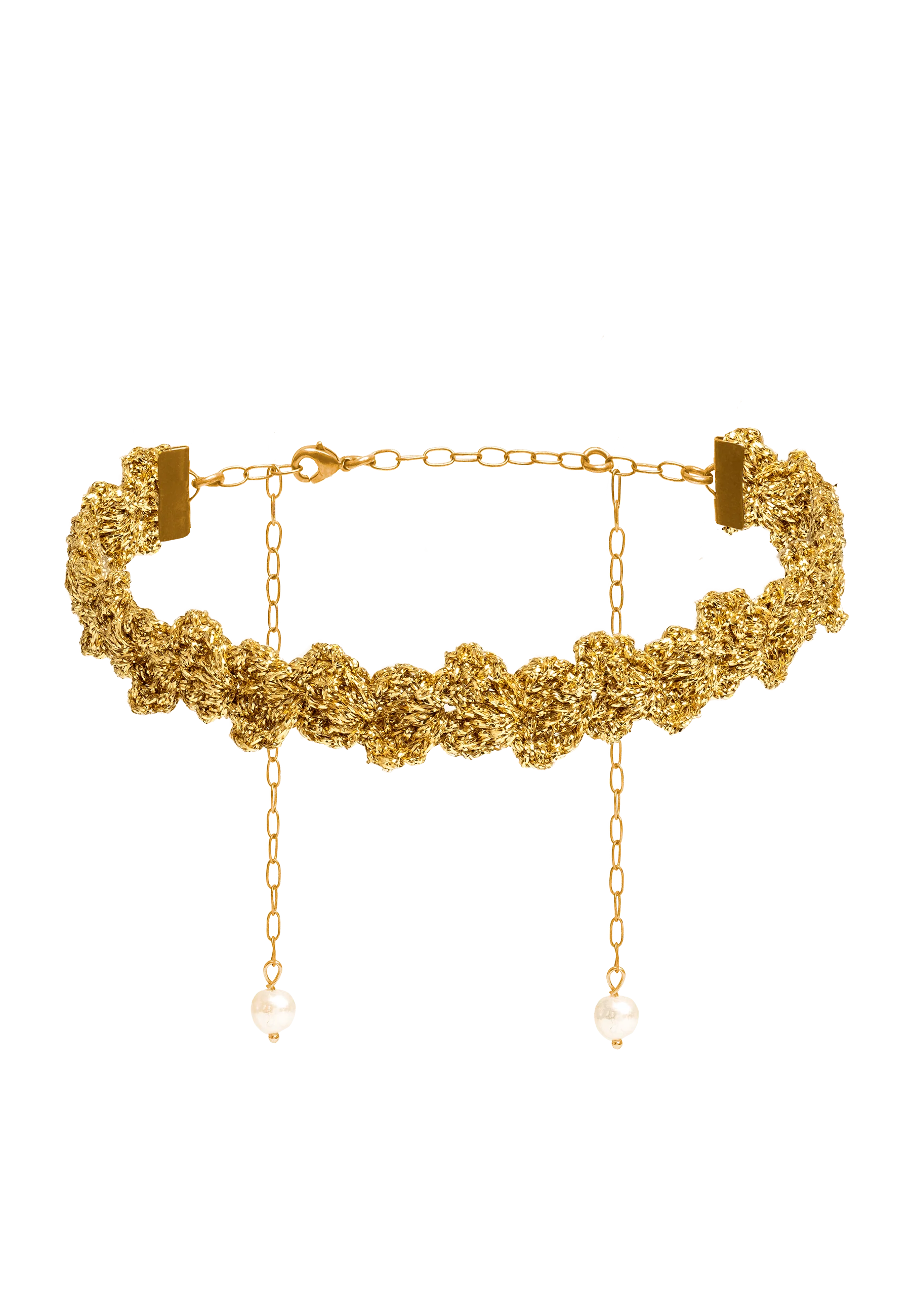 Choker Spike Pitiusas Dorado