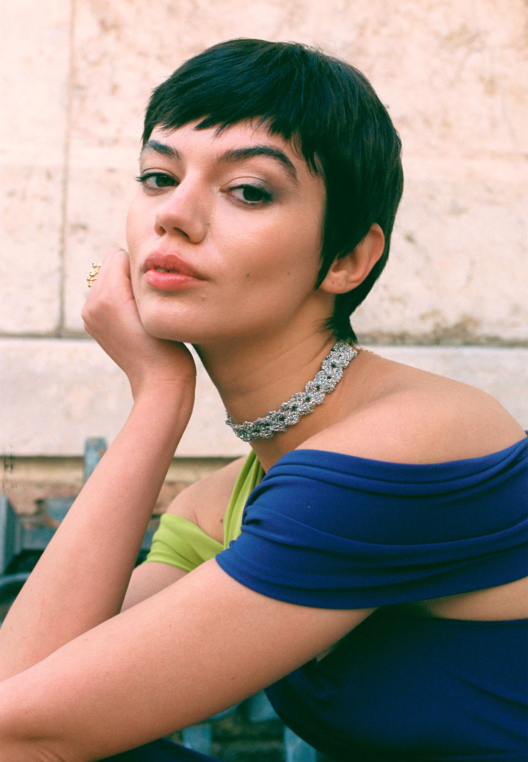 Choker Spike Pitiusas Plata - Image 3