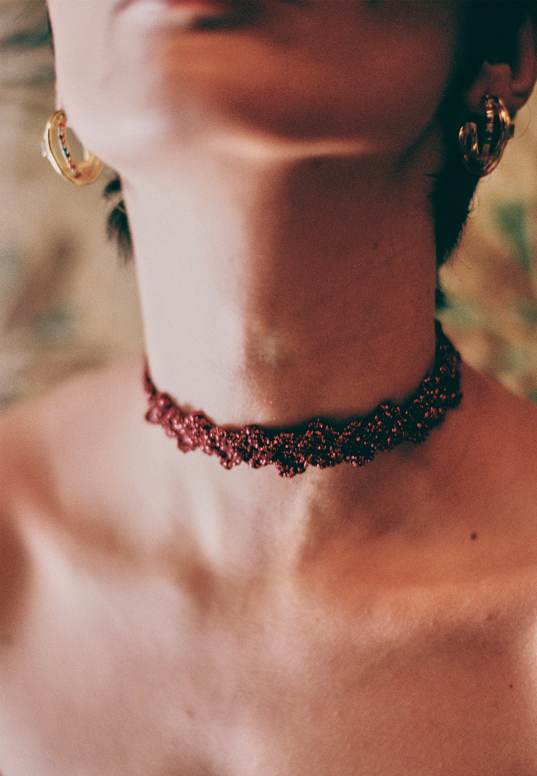 Choker Spike Pitiusas Rojo - Image 3