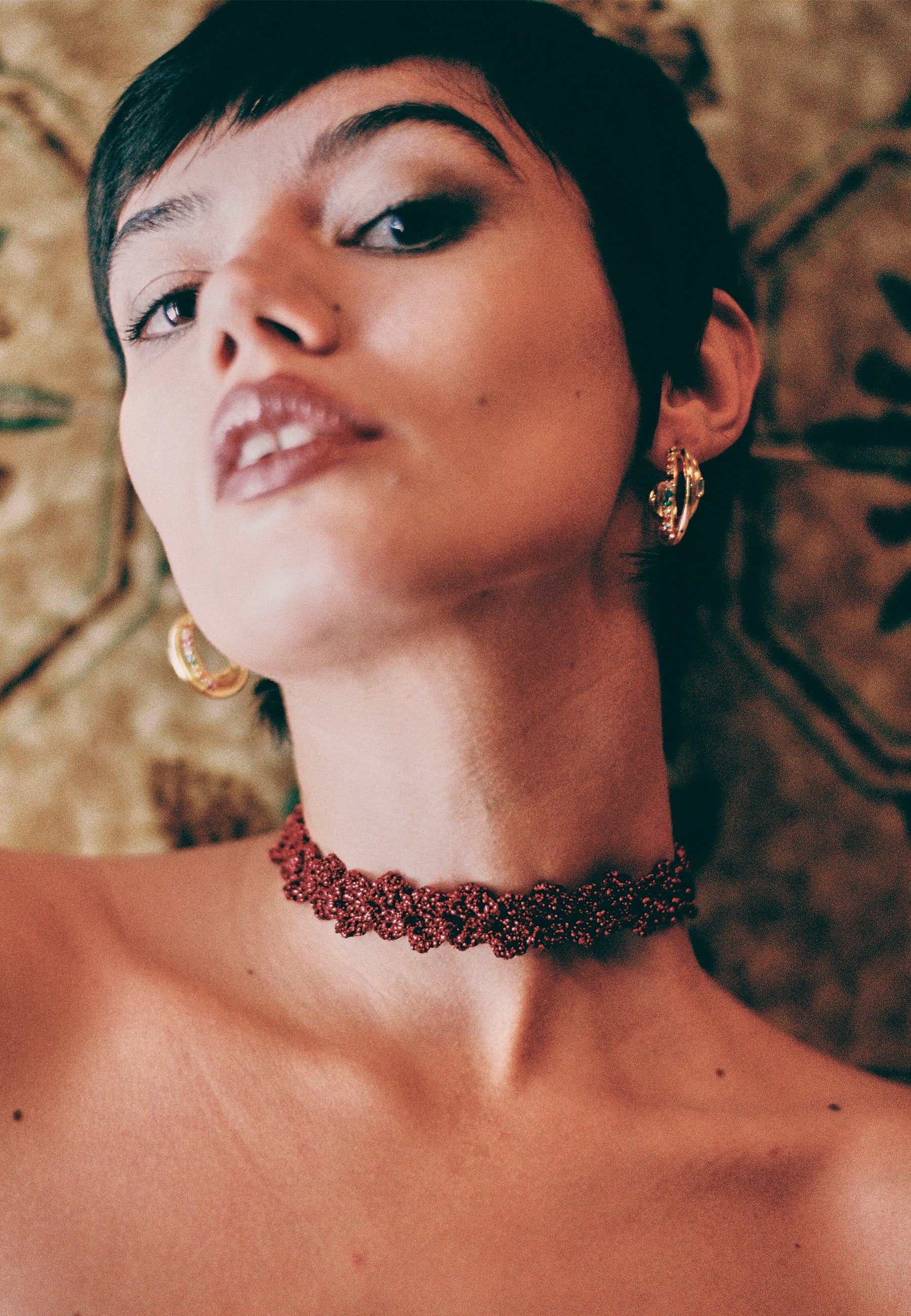 Choker Spike Pitiusas Rojo - Image 4