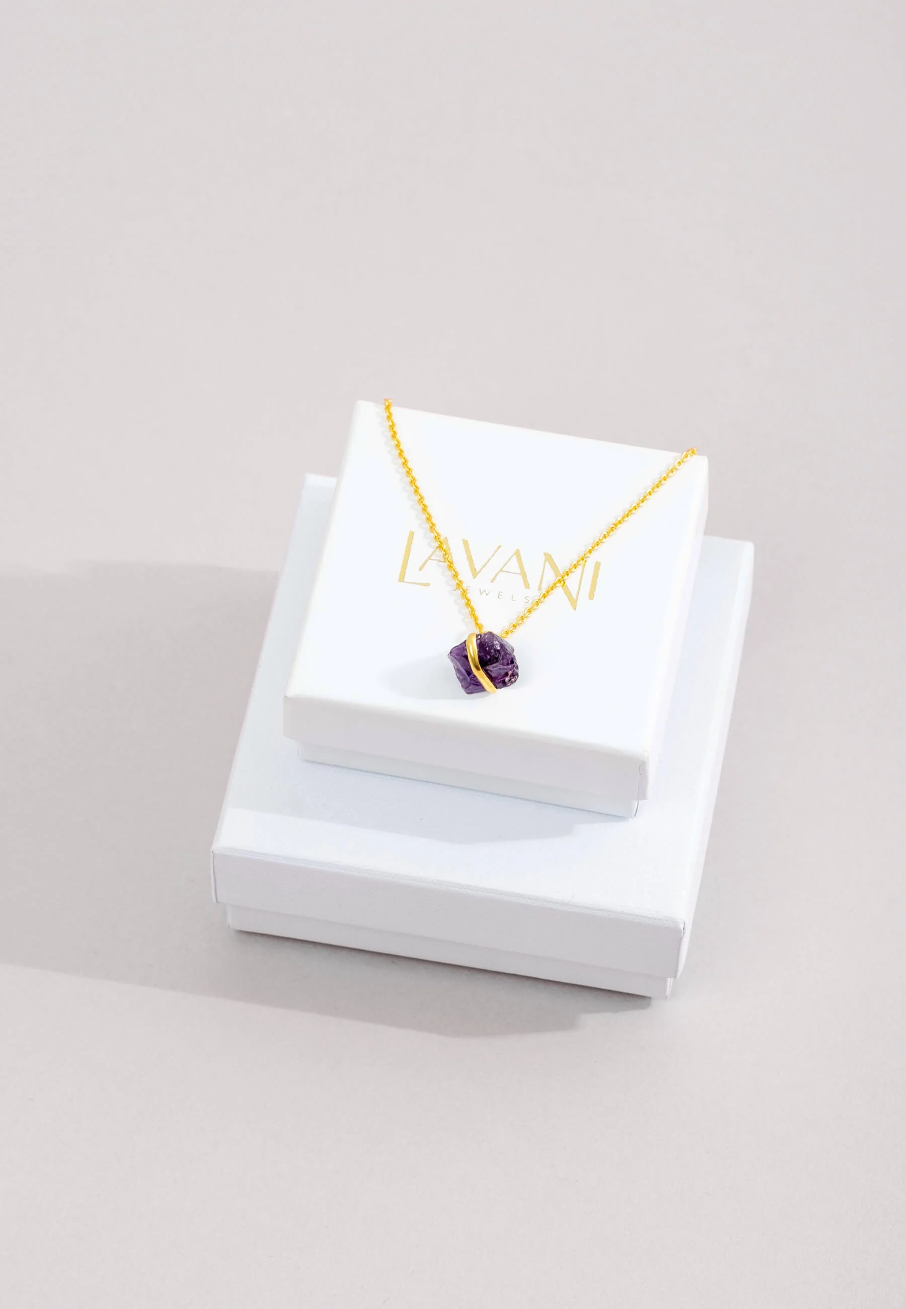 Colgante Piedra Bruta Morado - Image 3