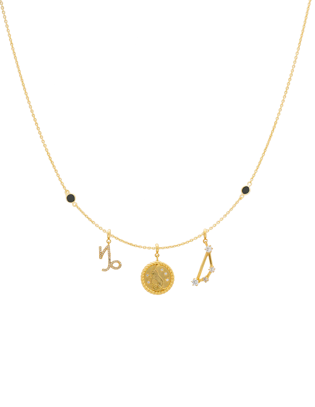 Collar Triple Zodiaco Capricornio