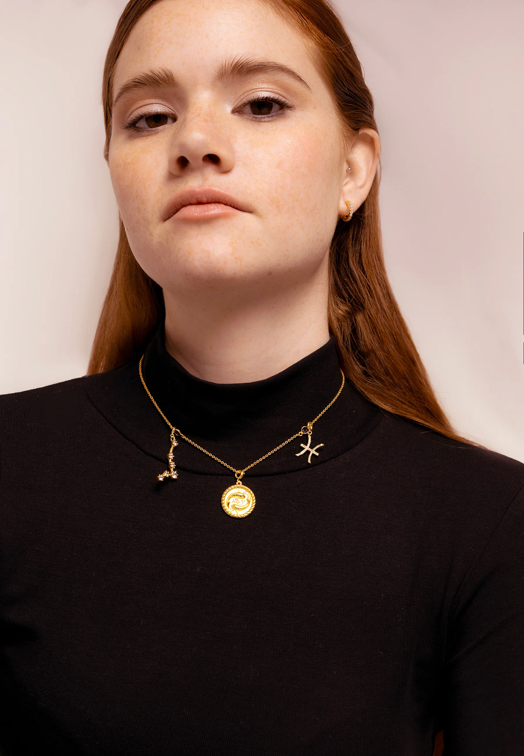 Collar Triple Zodiaco Piscis - Image 2