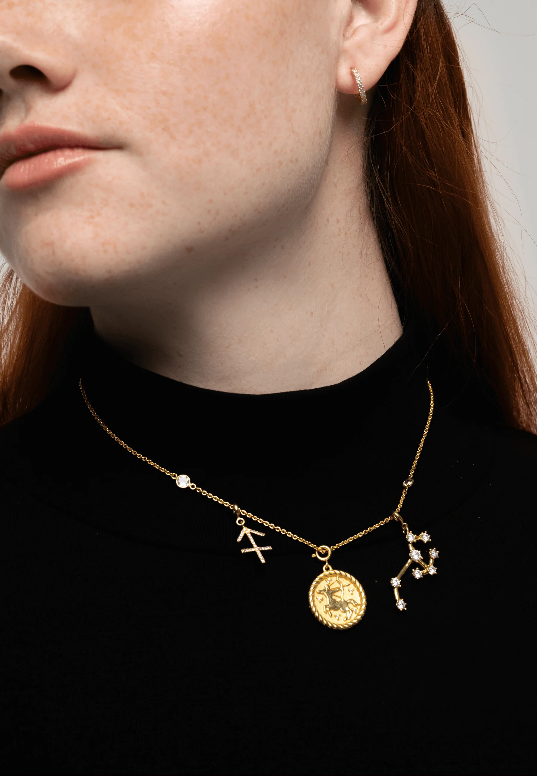 Collar Triple Zodiaco Sagitario - Image 2