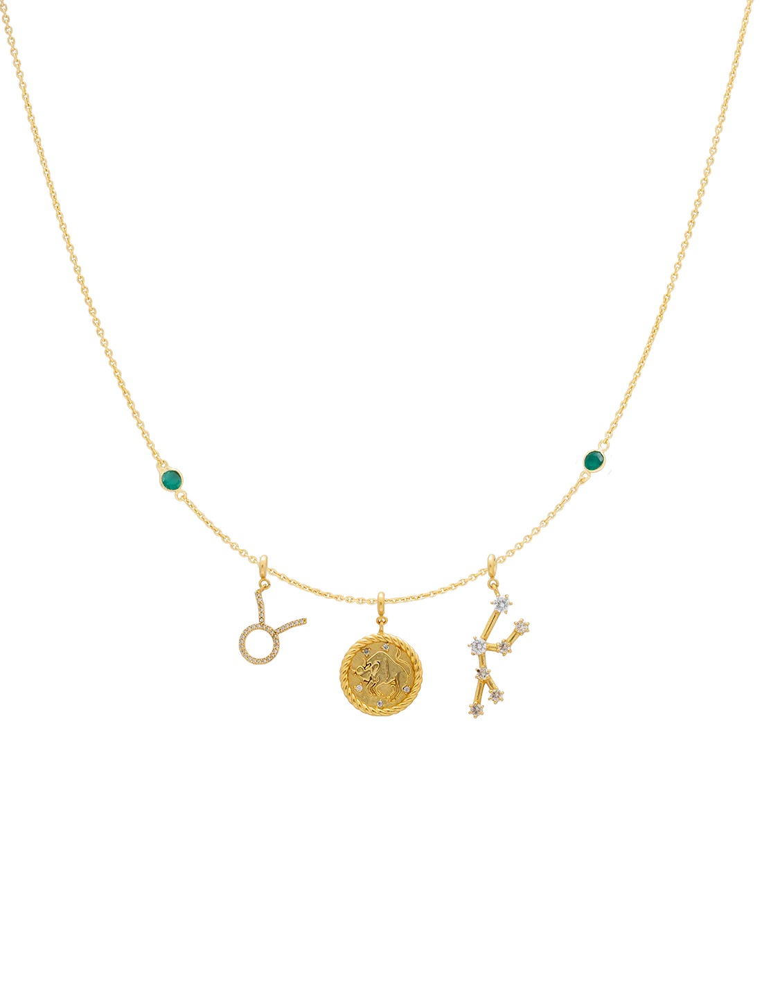 Collar Triple Zodiaco Tauro