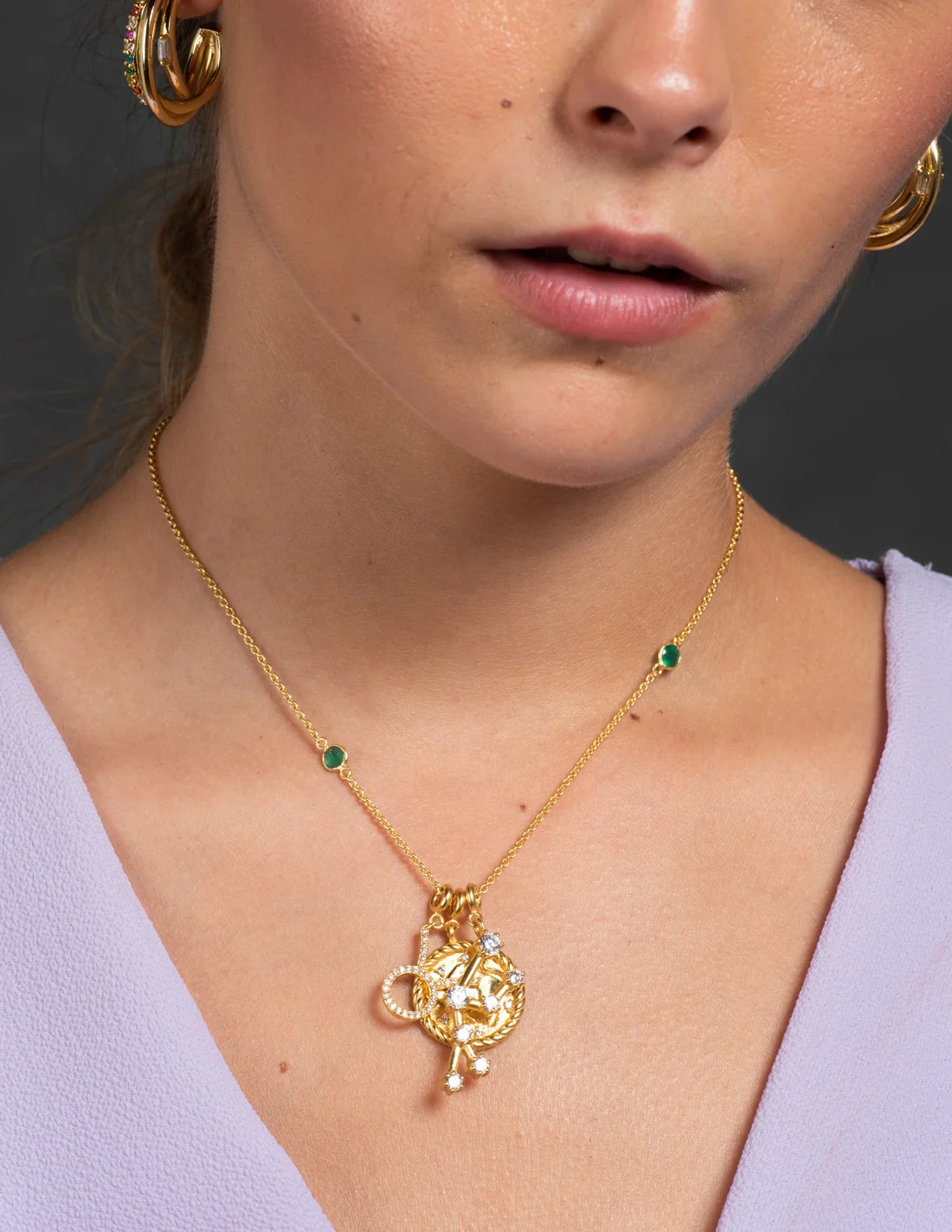 Collar Triple Zodiaco Tauro - Image 3