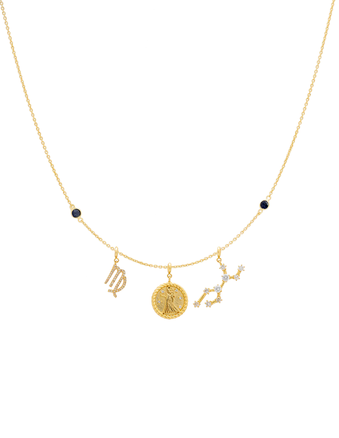 Collar Triple Zodiaco Virgo