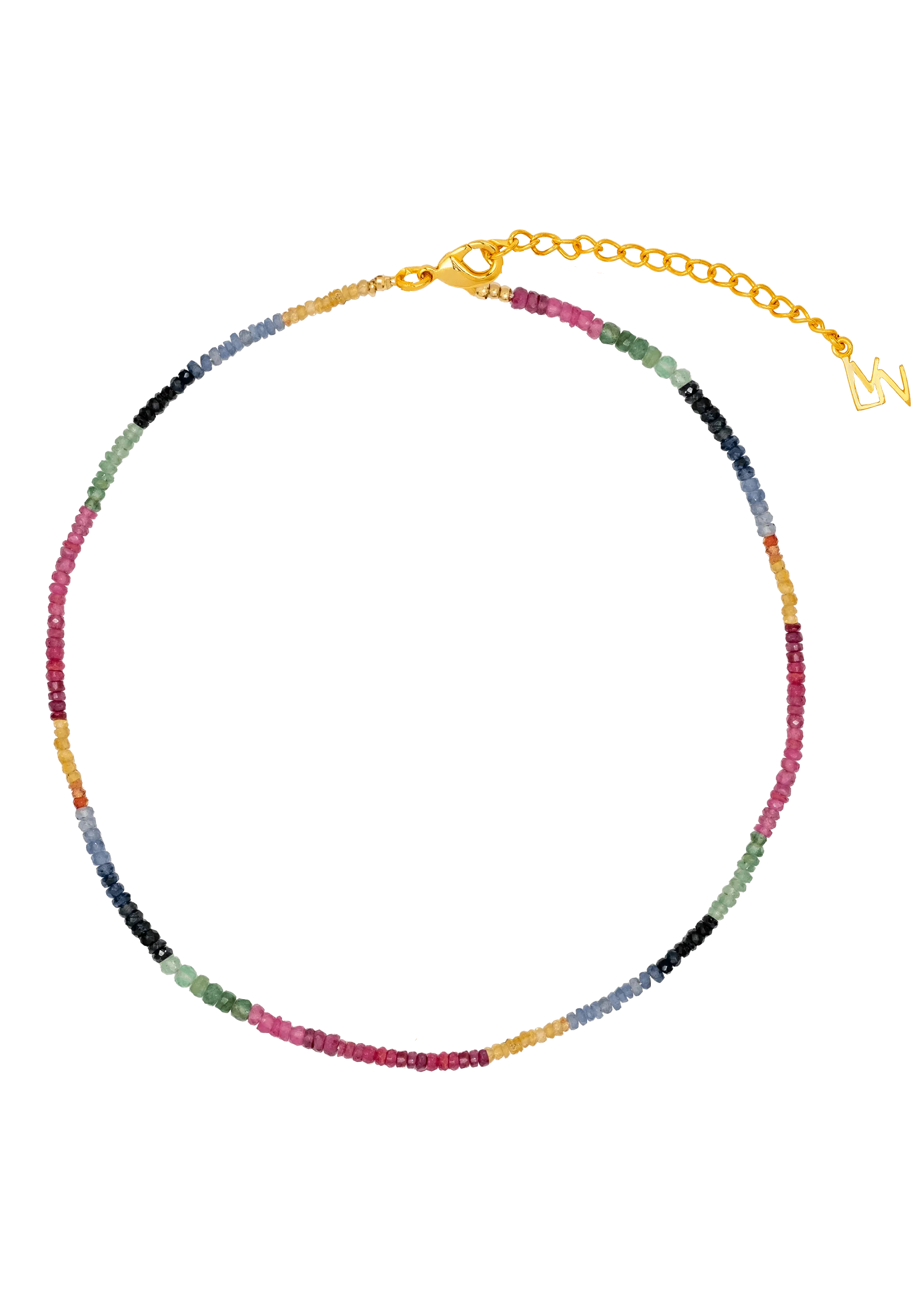 Collar Zafiro Multicolor Olivenza