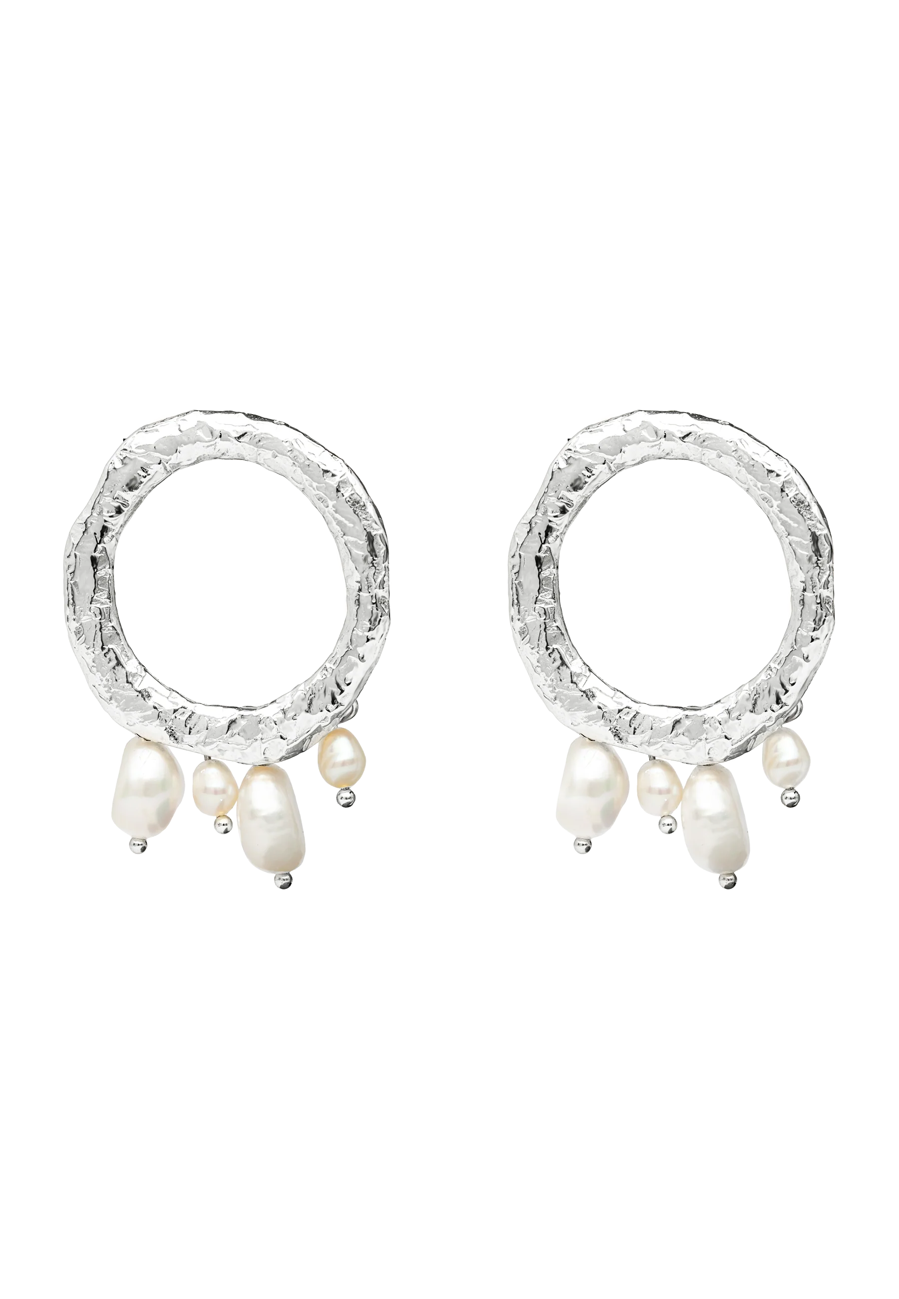 Pendientes Adara Perlas Plata