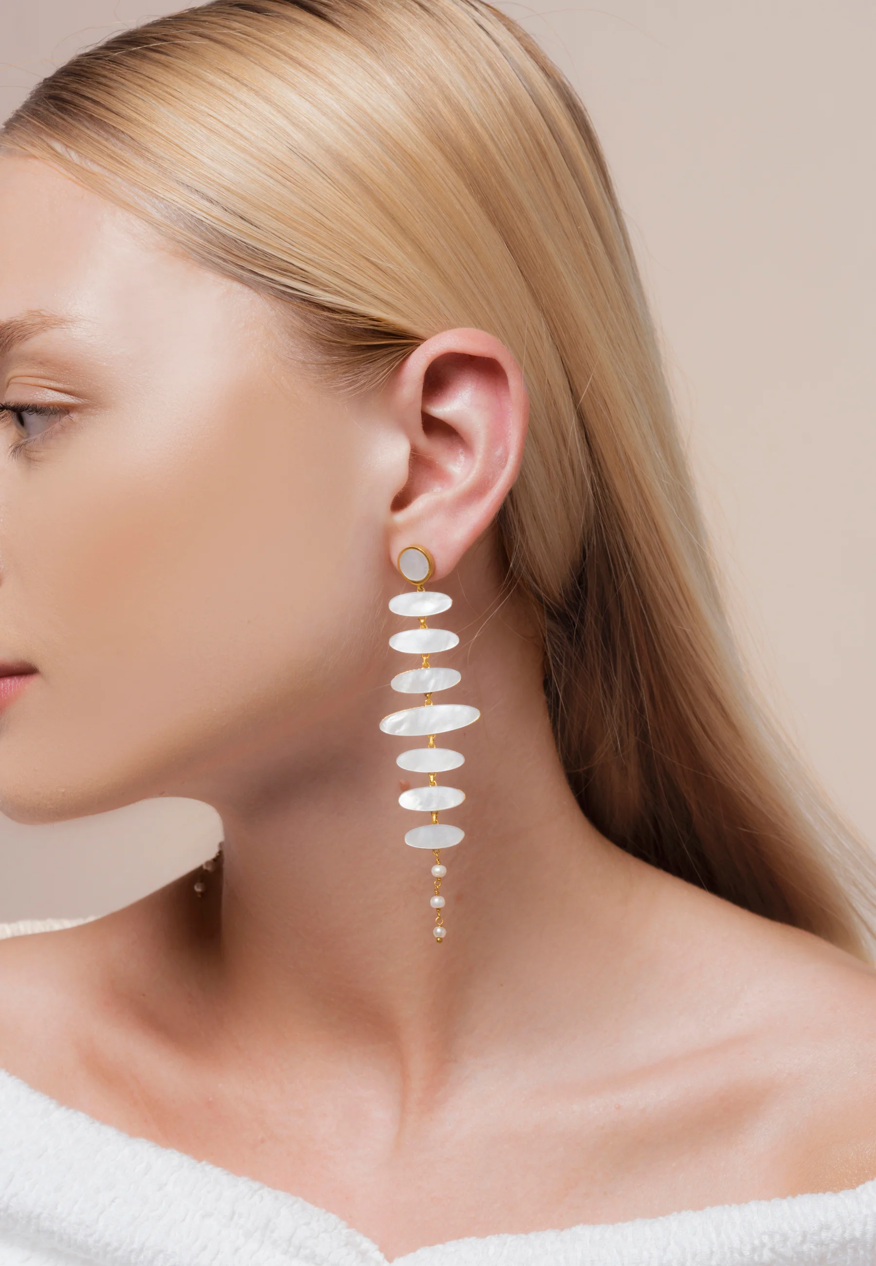 Pendientes Zenith Blanco - Image 10