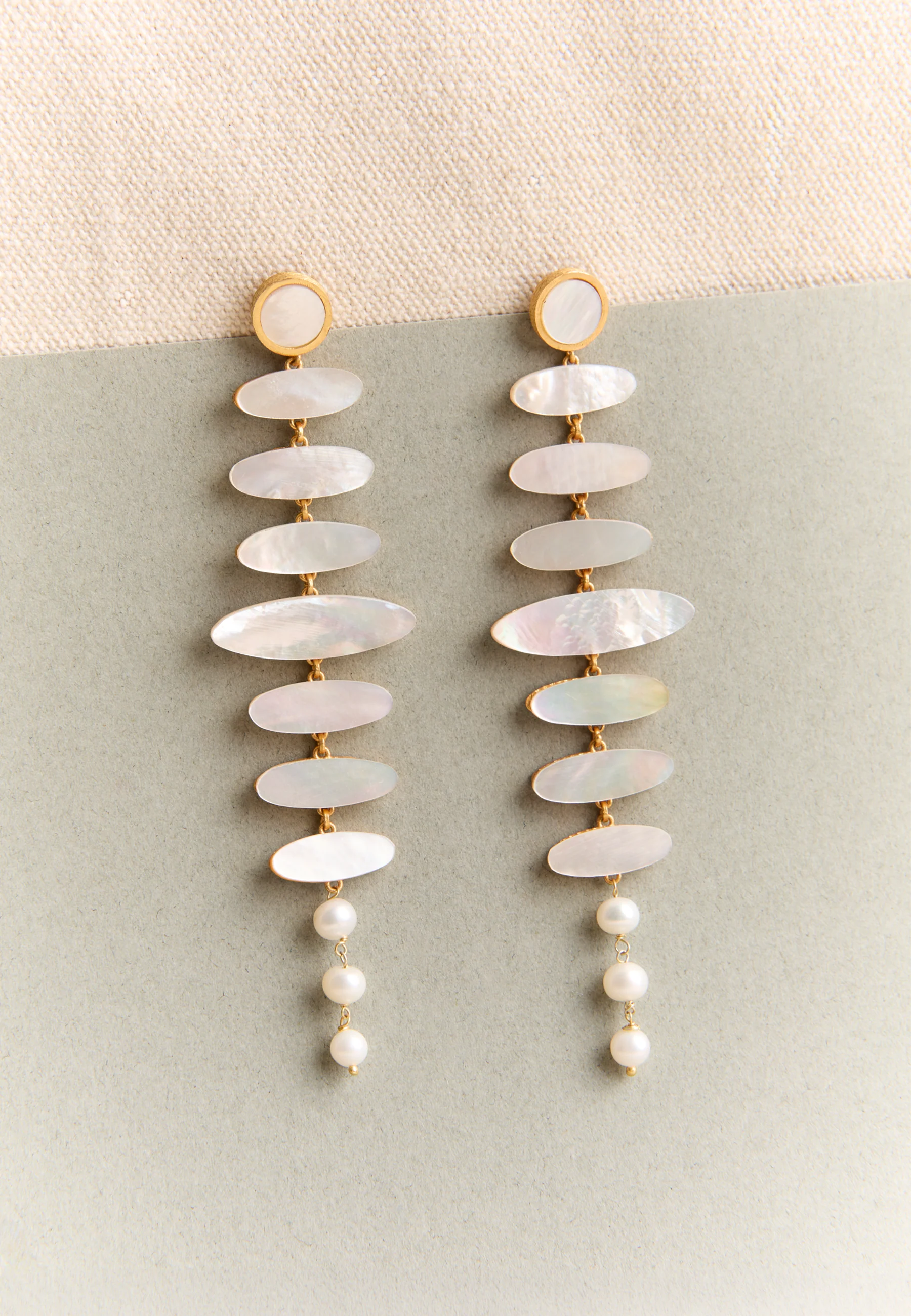 Pendientes Zenith Blanco - Image 5