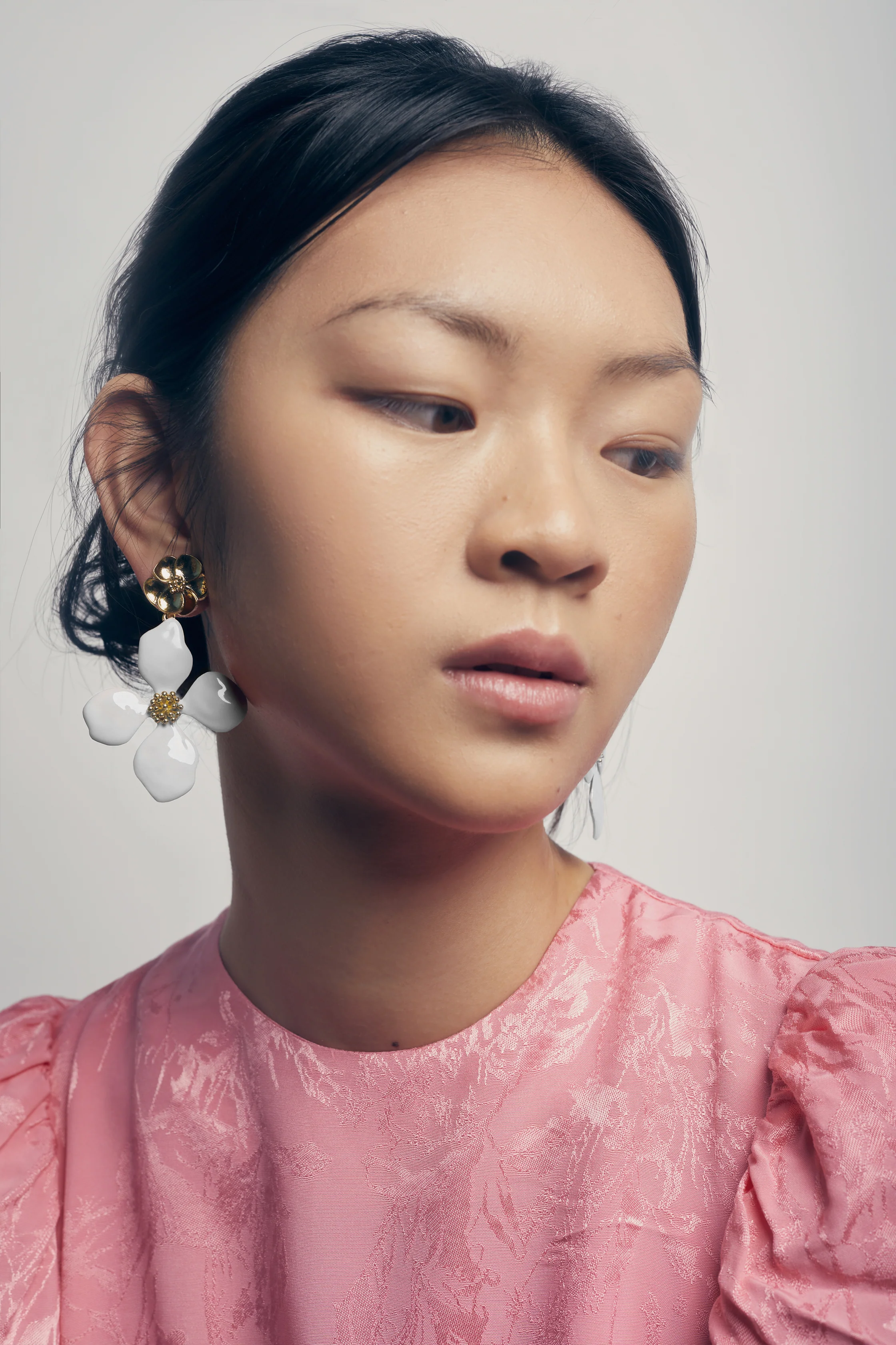 Pendientes Cassia Blanco - Image 2
