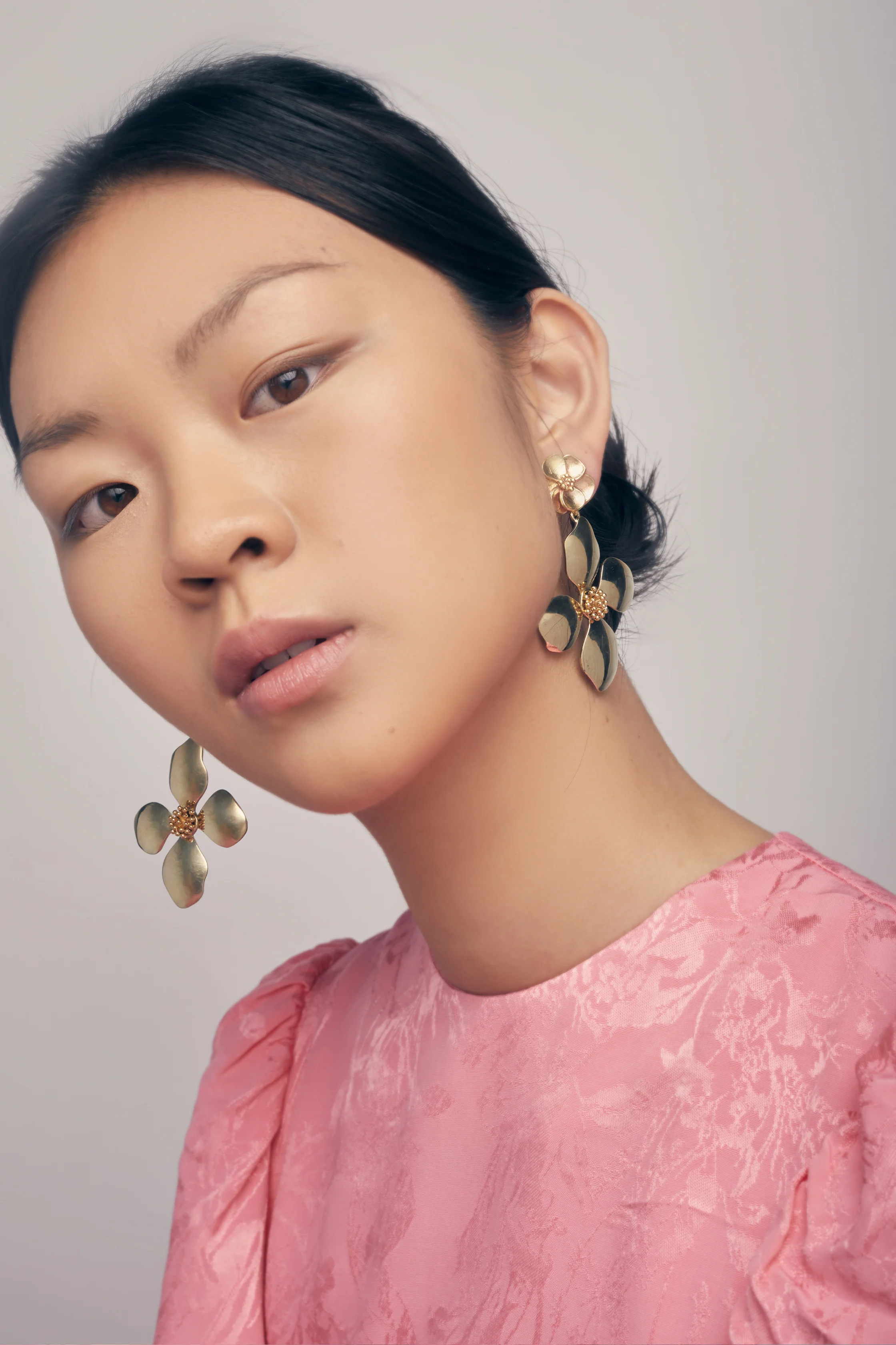 Pendientes Cassia Dorado - Image 2