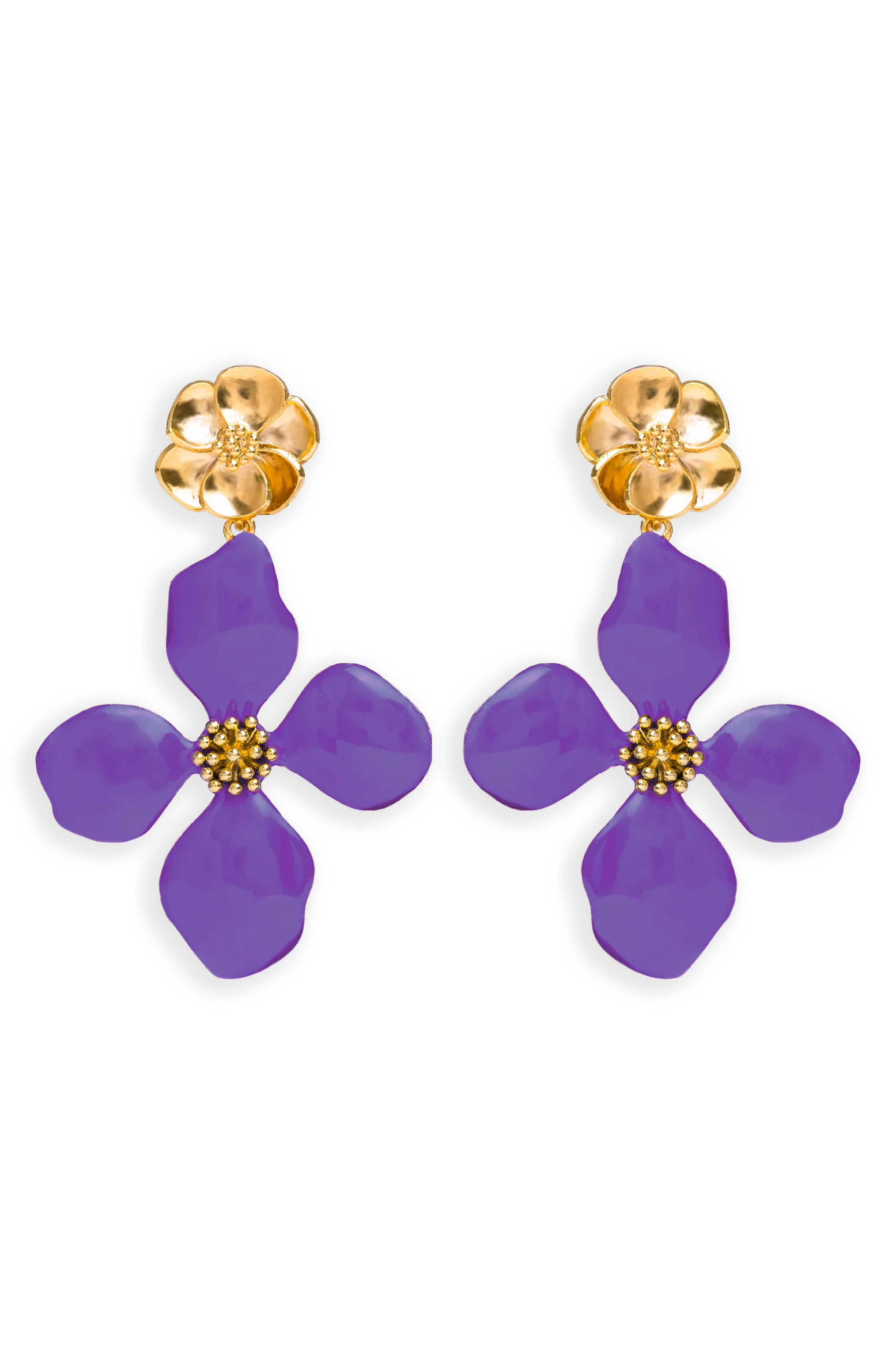 Pendientes Cassia Lila