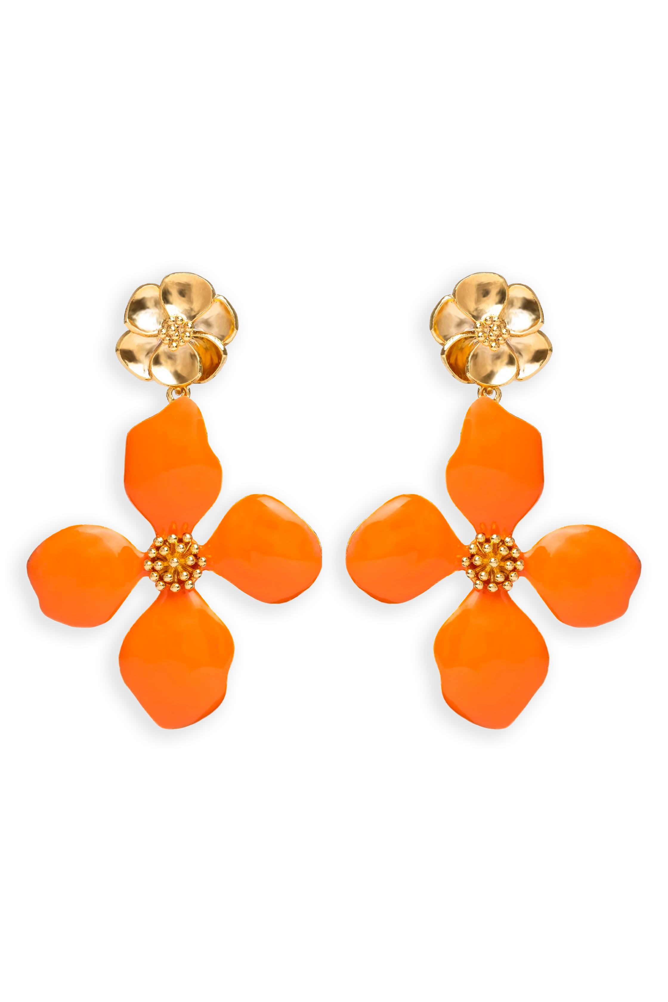Pendientes Cassia Naranja