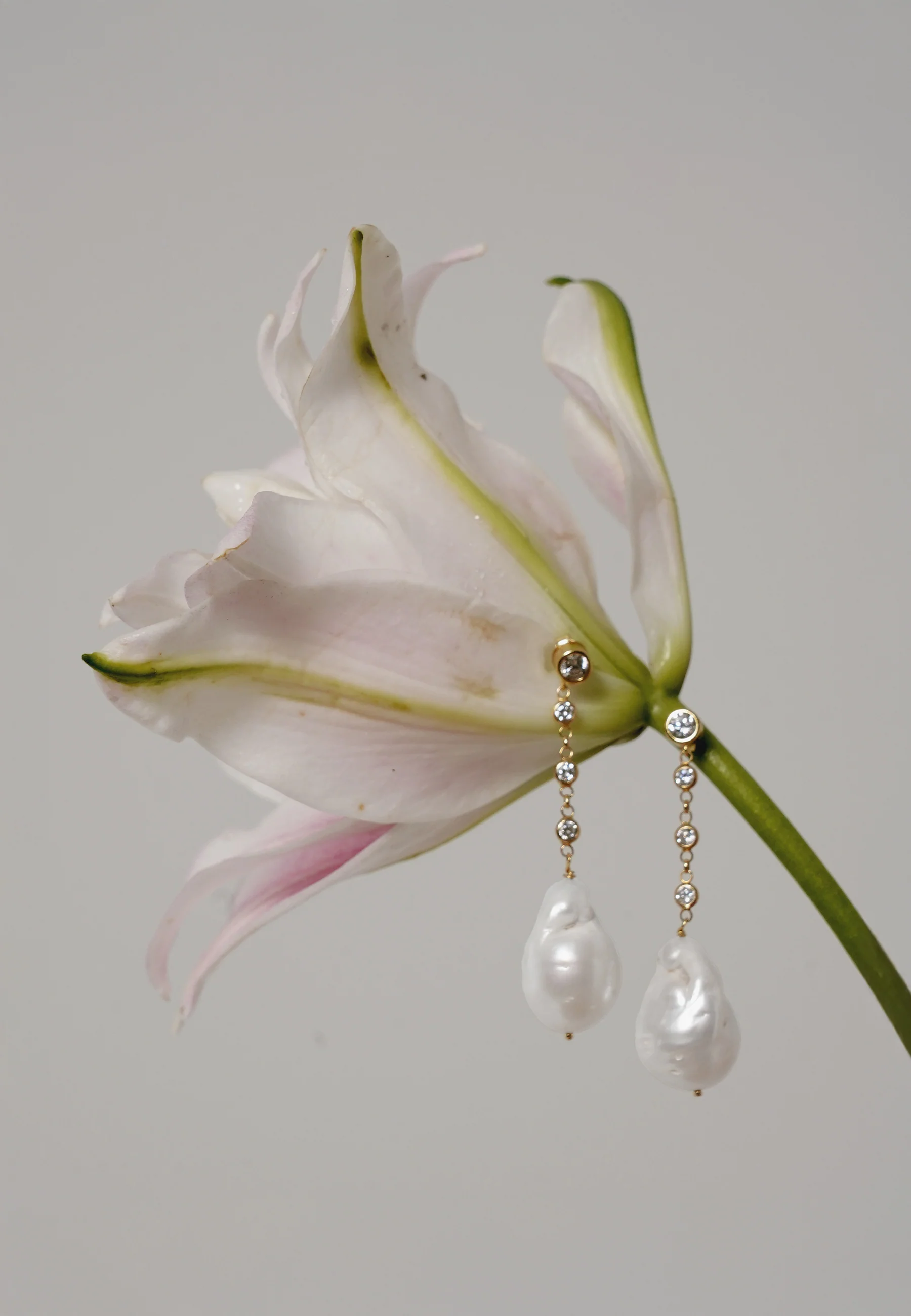 Pendientes Celine Perla Barroca - Image 5