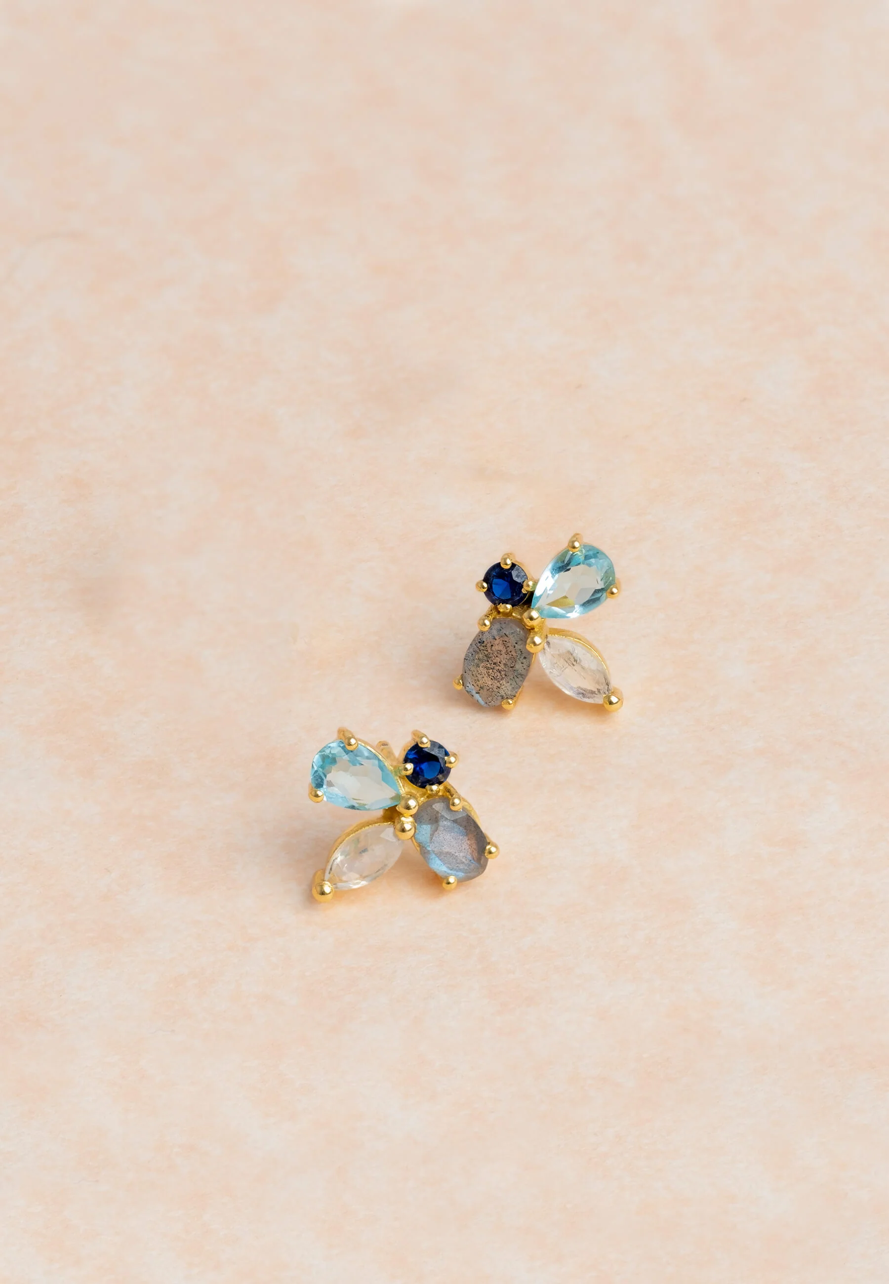 Pendientes Cinema Aguamarina - Image 4