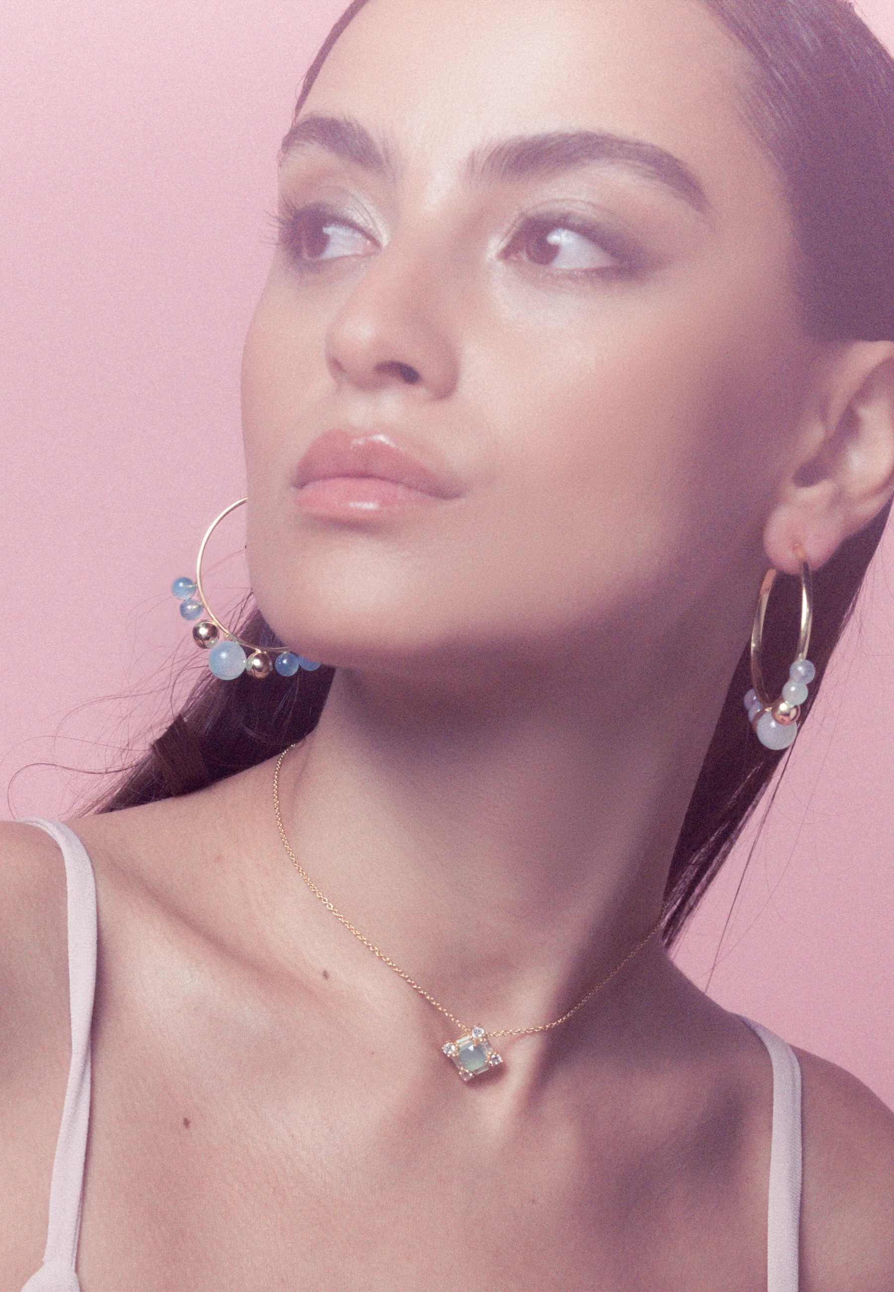 Pendientes Elara Aguamarina - Image 2
