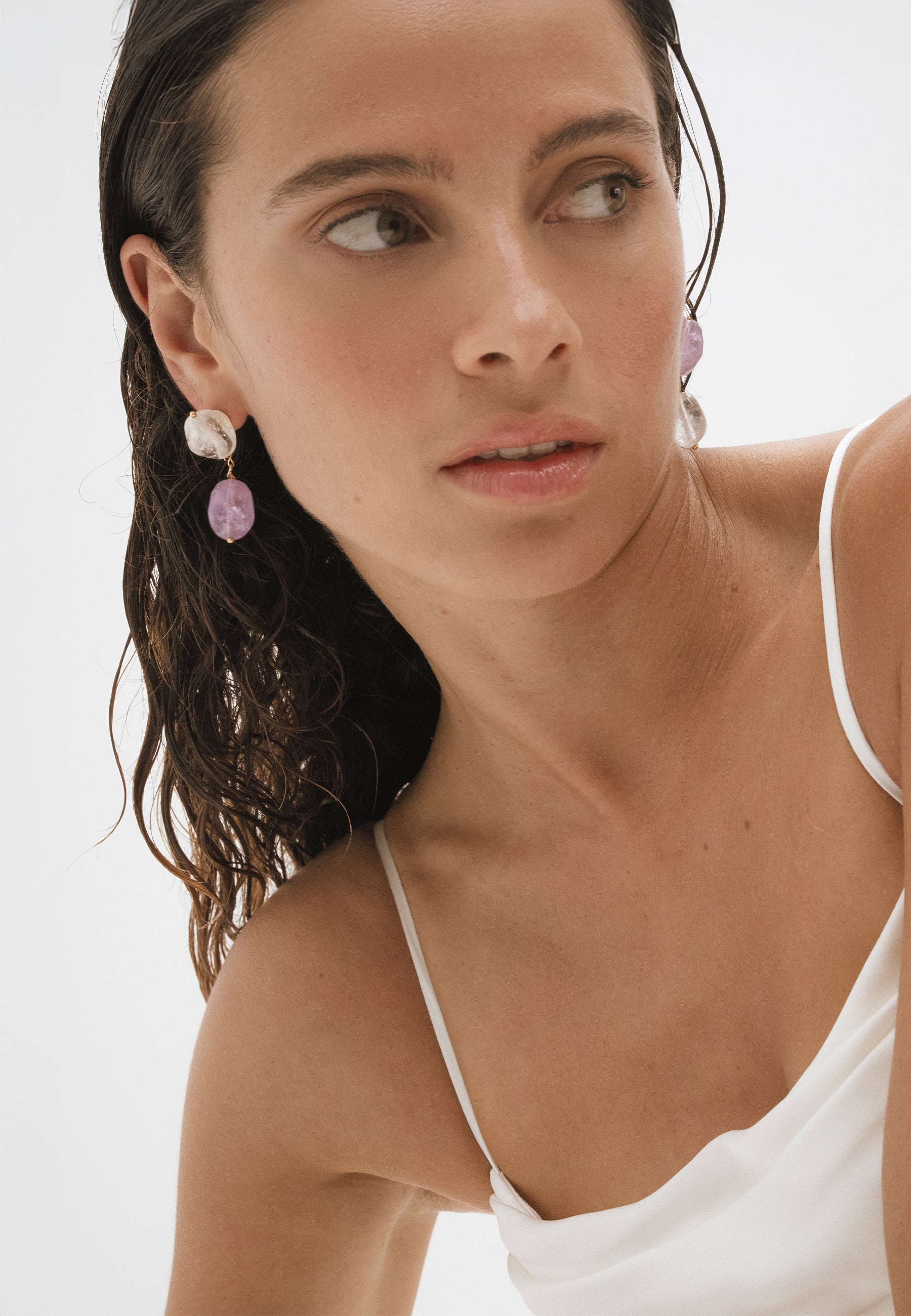 Pendientes Elva Morados - Image 4