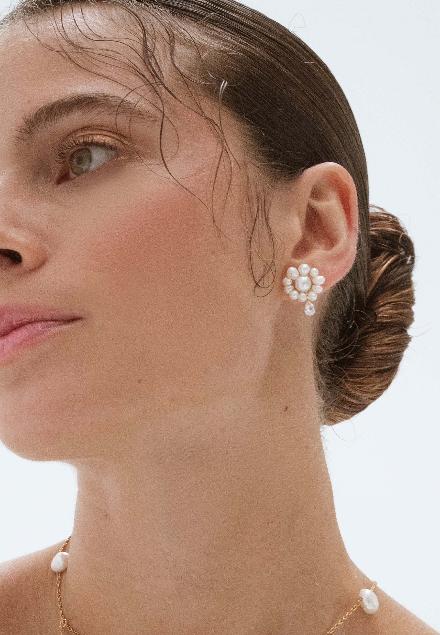 Pendientes Flor Uma - Image 3