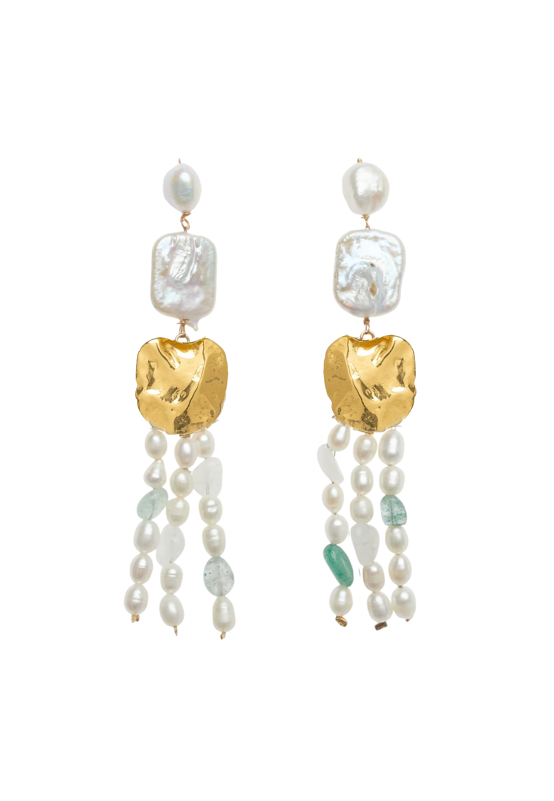Pendientes Juno Perlas